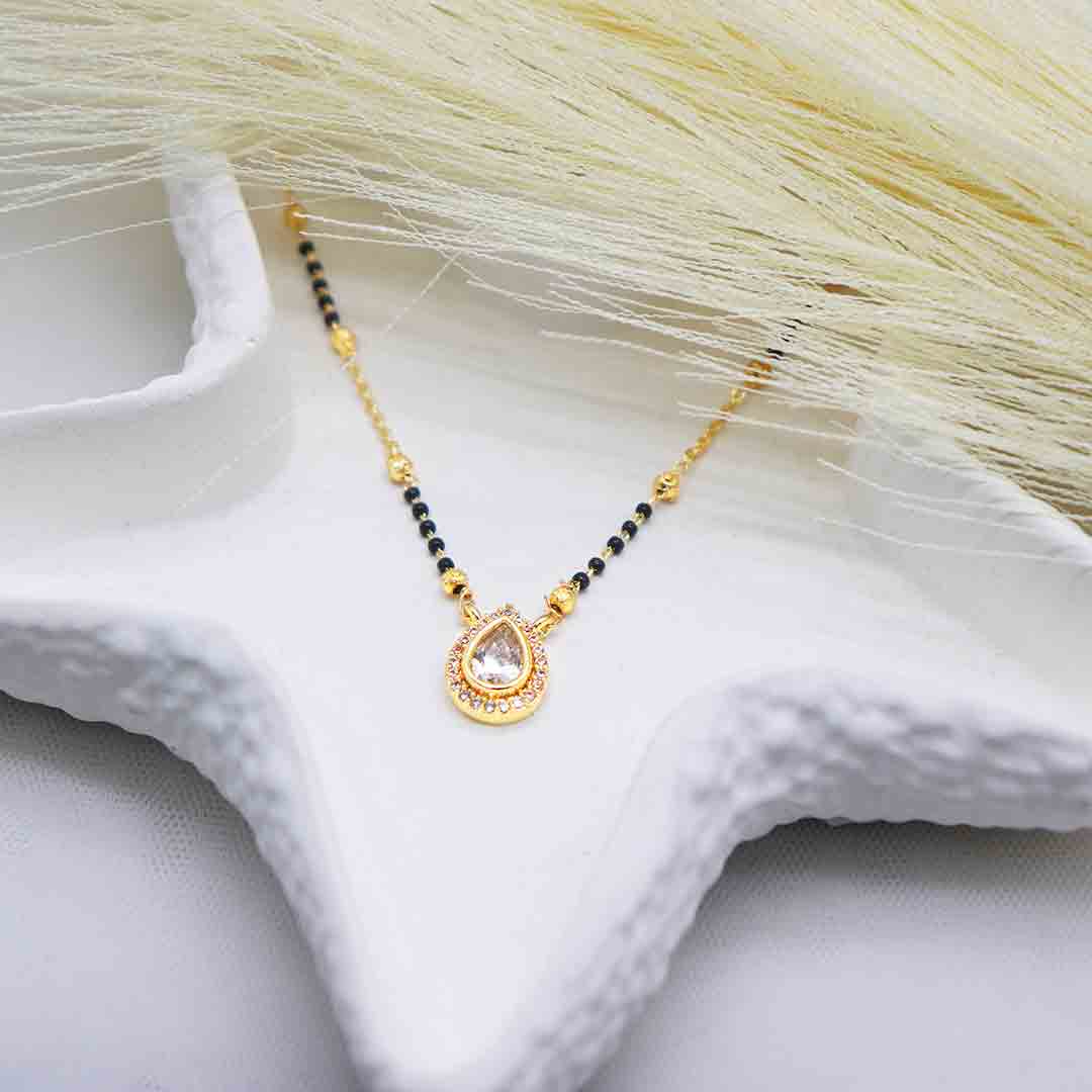 Harshita Gold Plated Mangalsutra