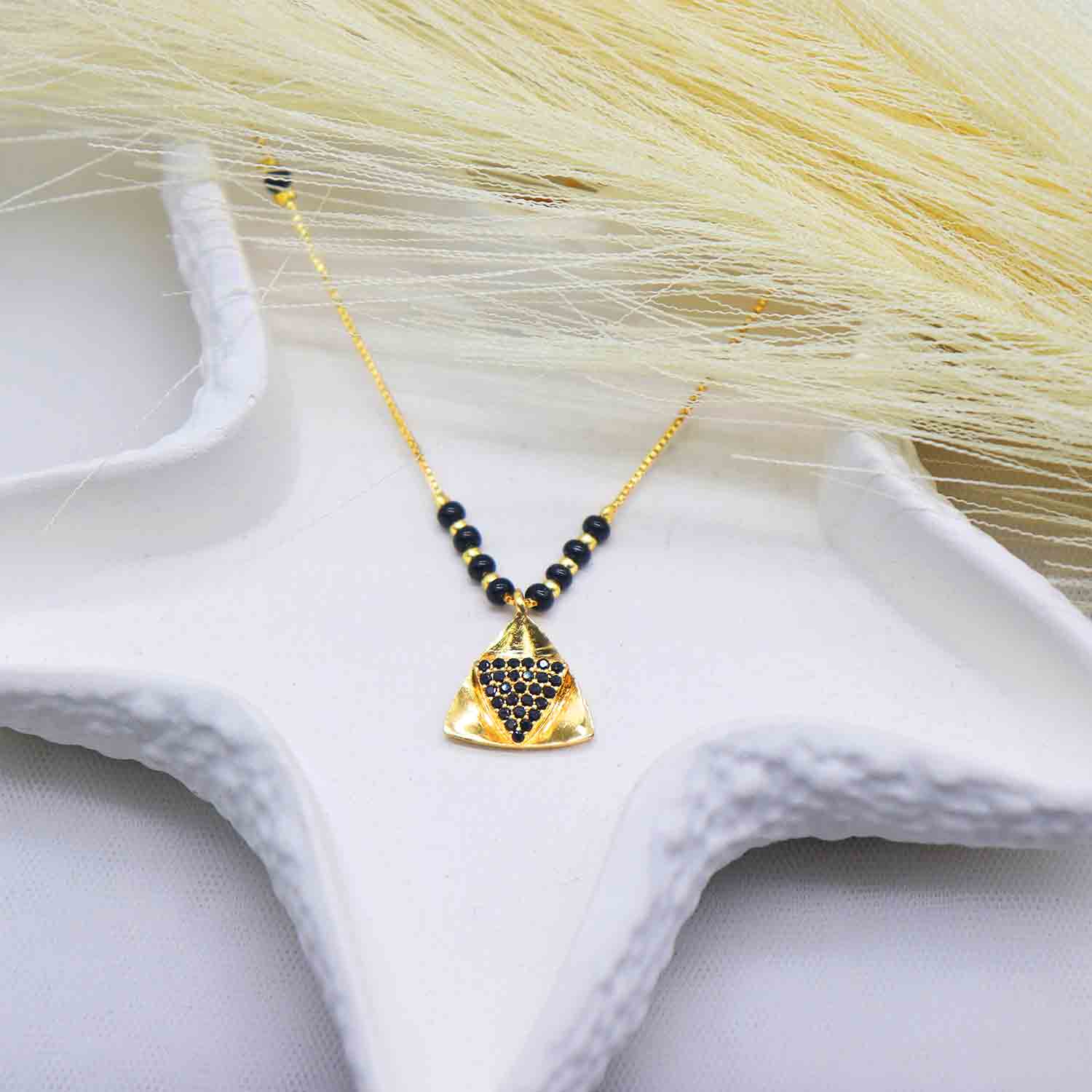 Prachi Gold Plated Mangalsutra