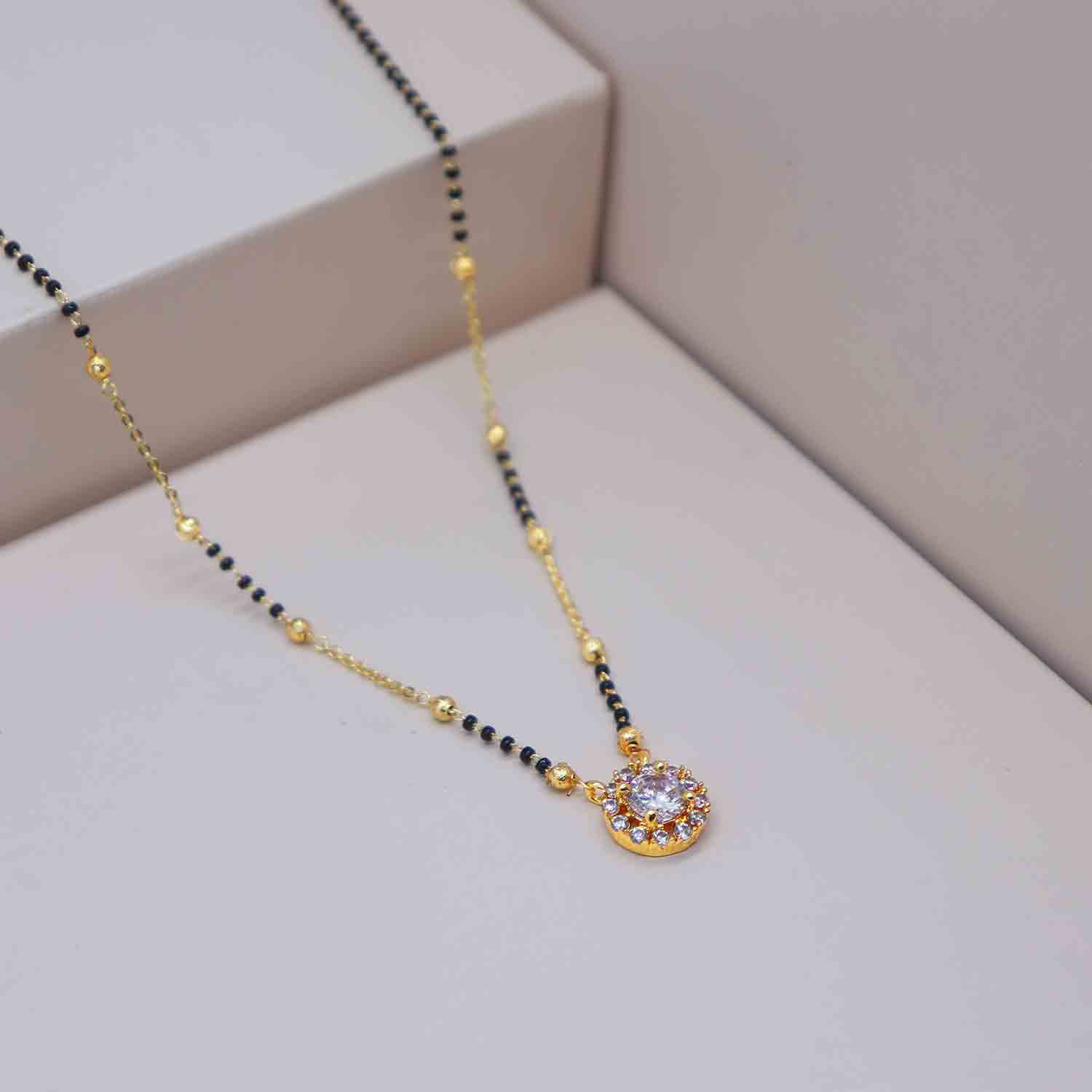 Radhika Gold Plated Mangalsutra