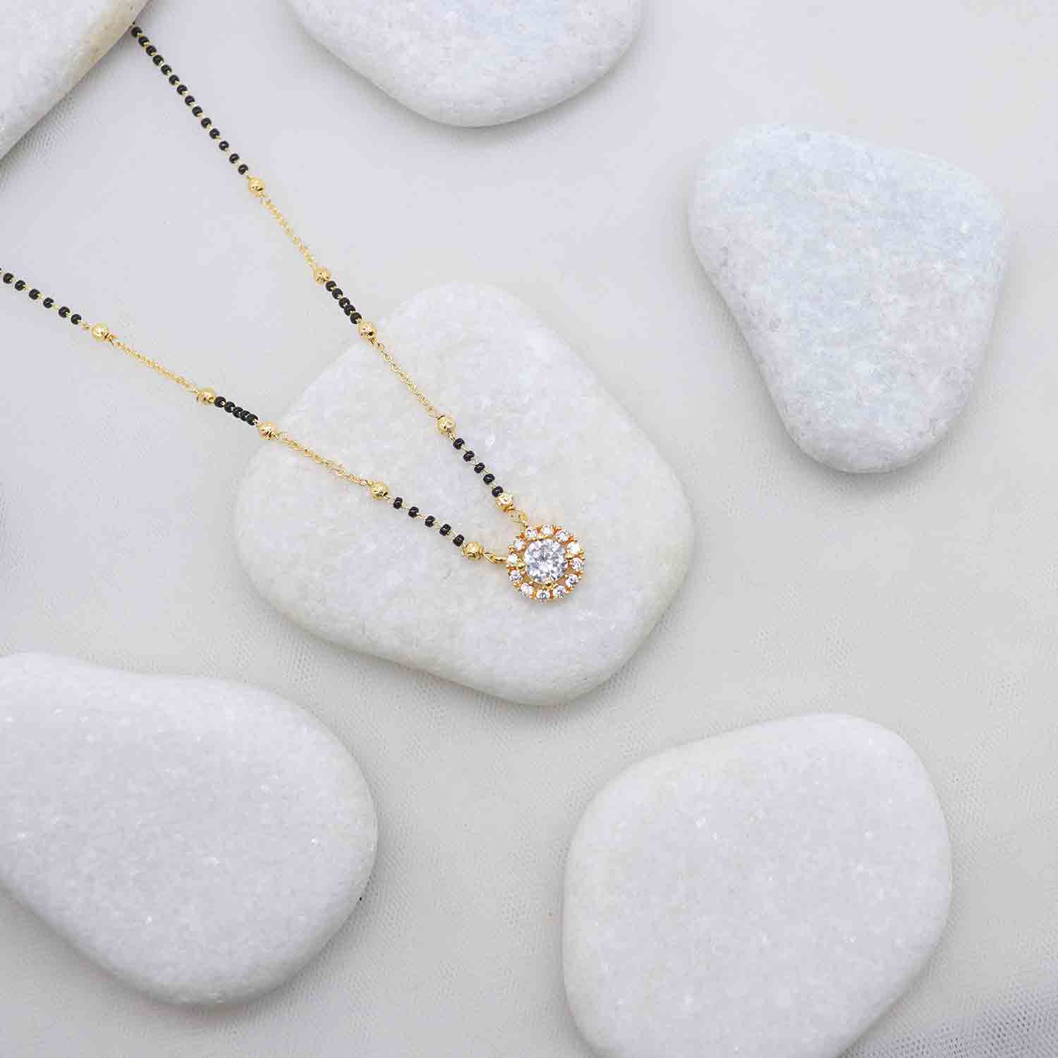 Radhika Gold Plated Mangalsutra