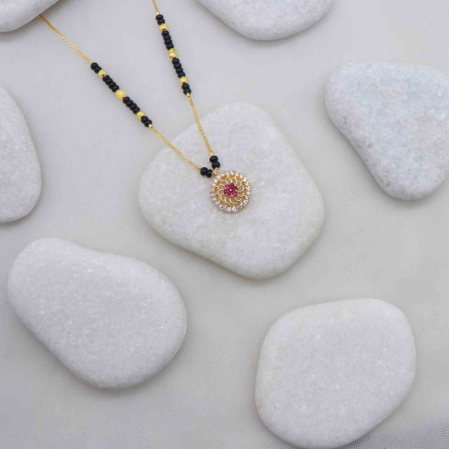 Akanksha Gold plated Mangalsutra
