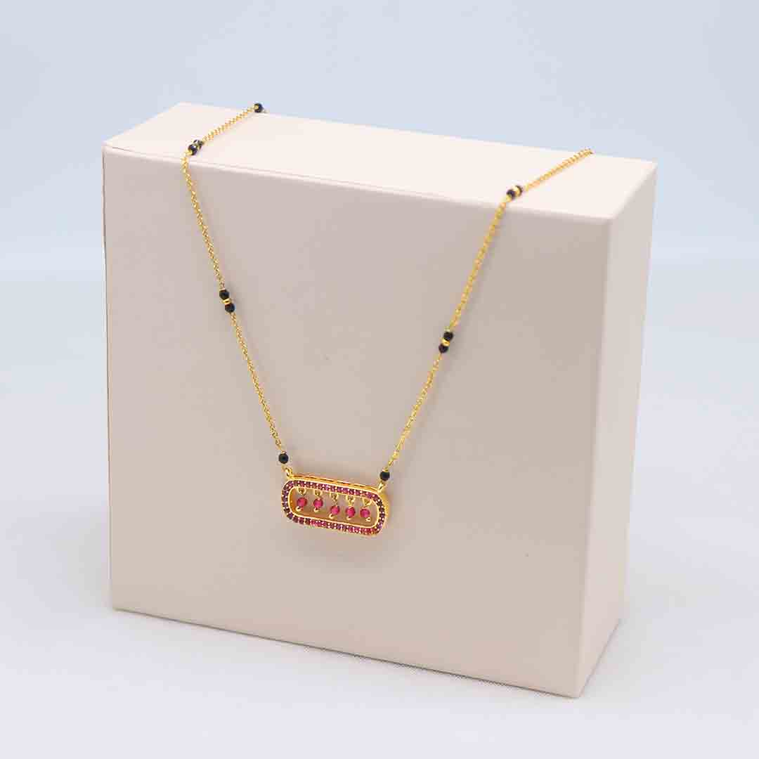 Vandita Gold Plated Mangalsutra