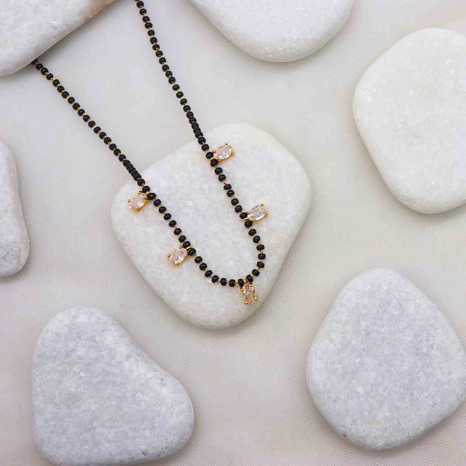 Navikaa Gold Plated Mangalsutra