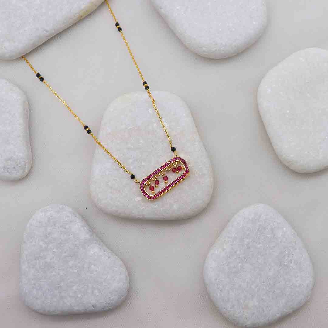Vandita Gold Plated Mangalsutra