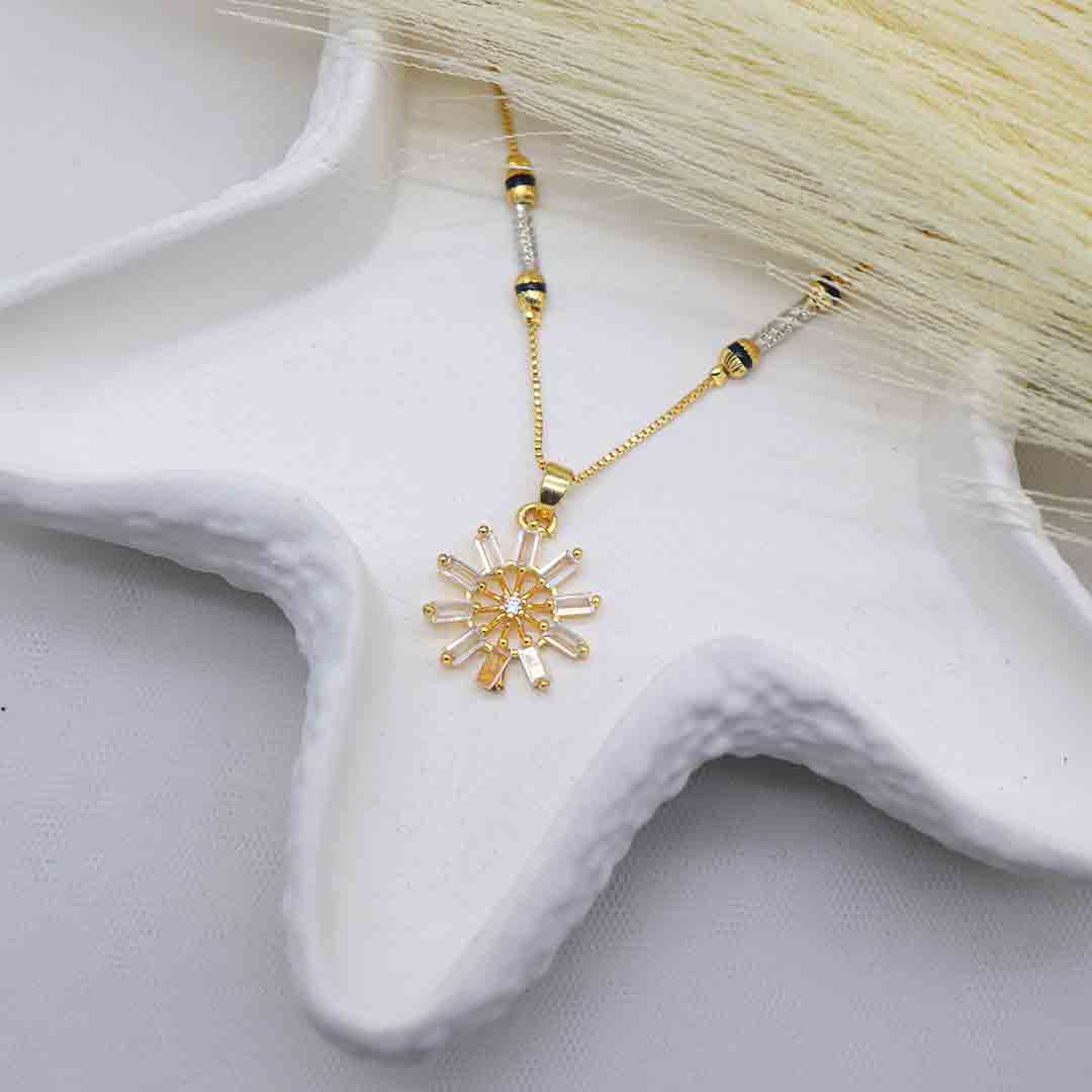 Surajmukhi Gold Plated Mangalsutra