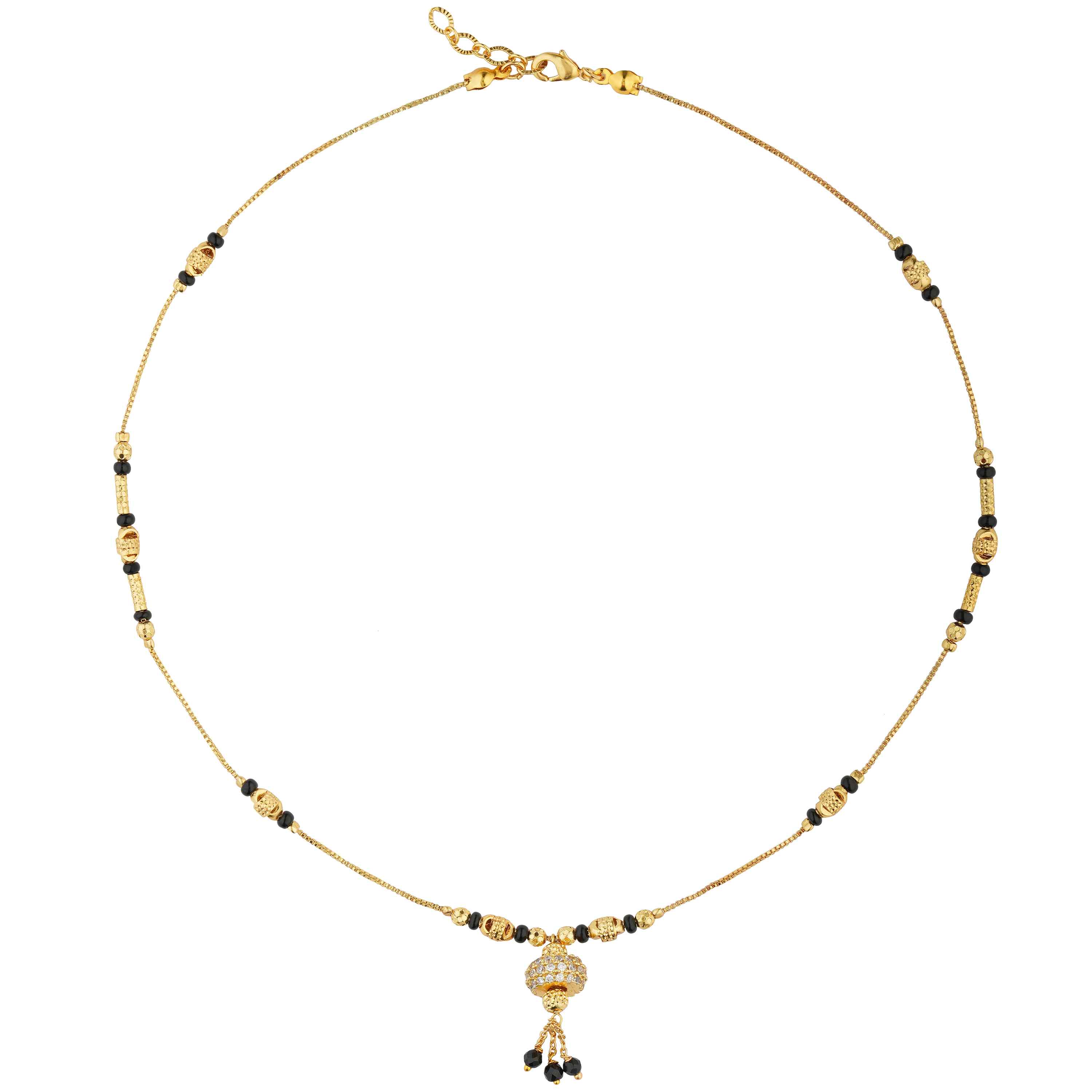 Mangalsutra by gufi india close up image white background