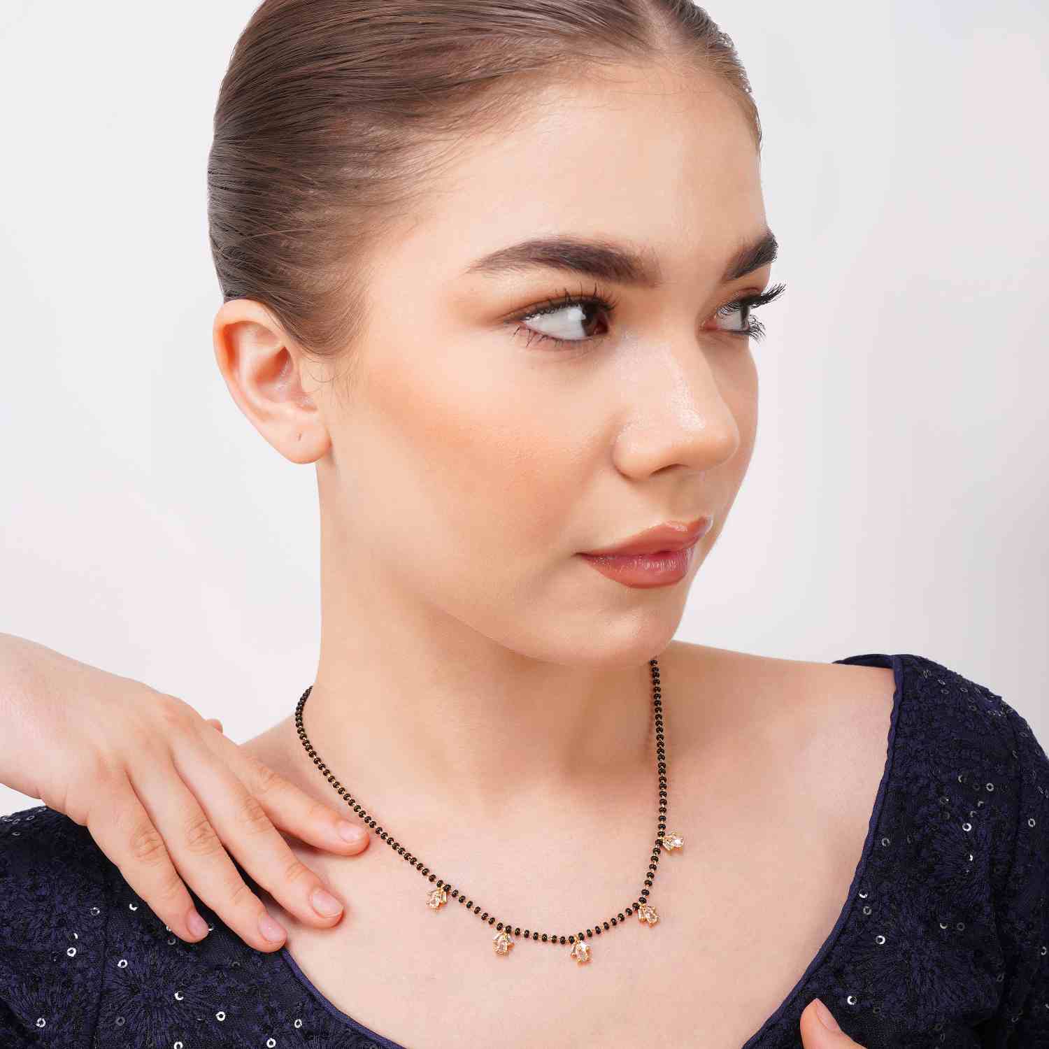 Alina Gold Plated Mangalsutra