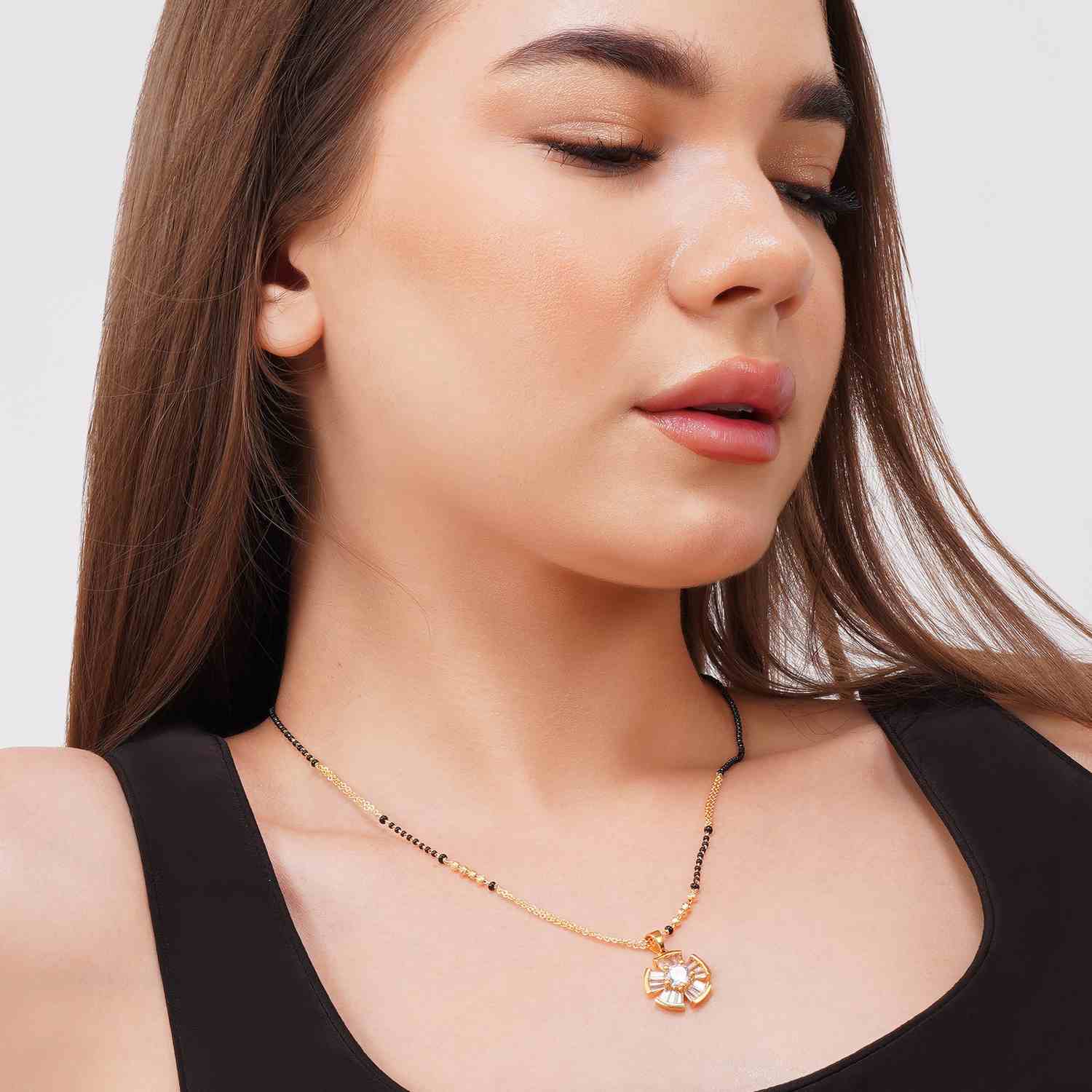 Vidya Gold Plated Mangalsutra