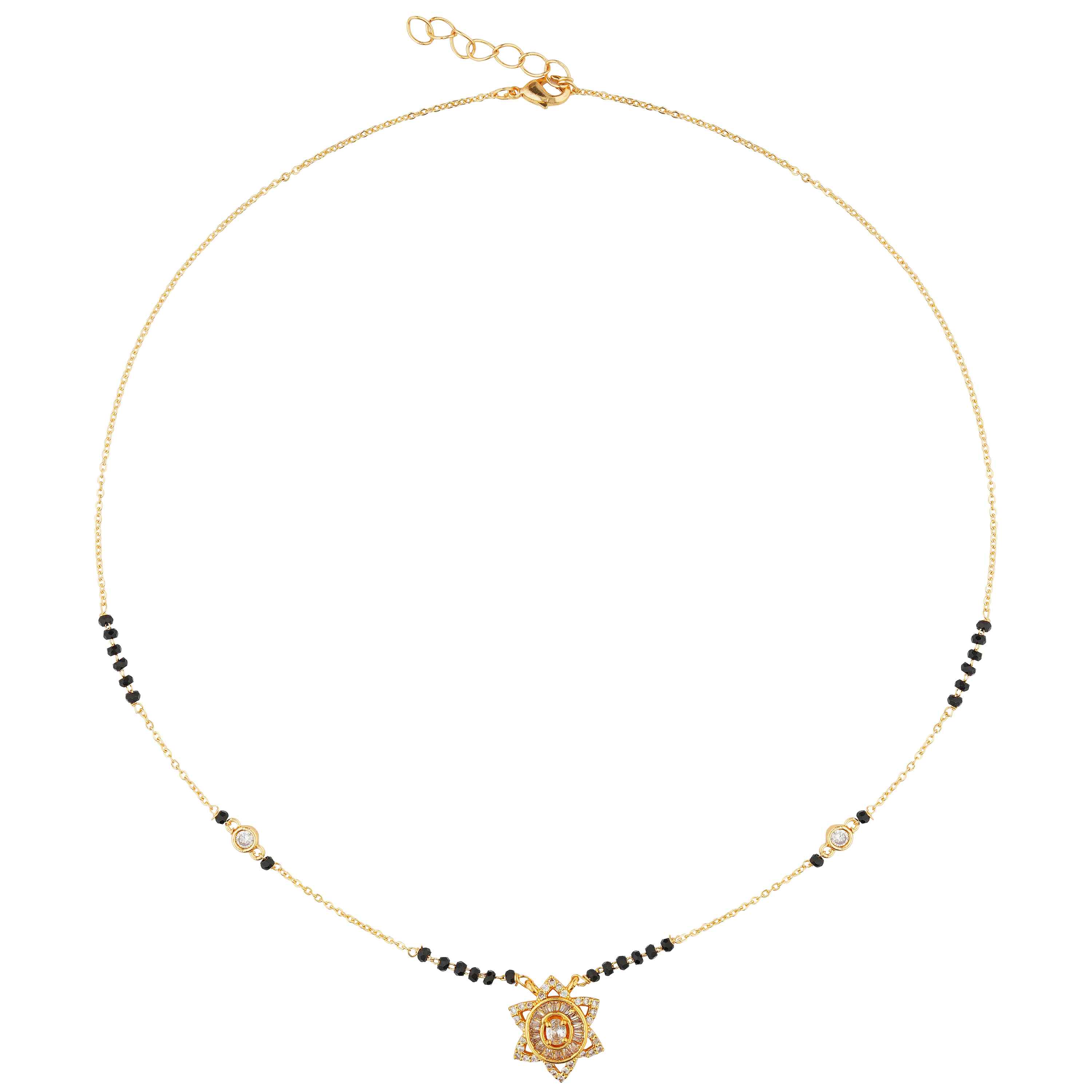 Smriti Gold Plated Mangalsutra