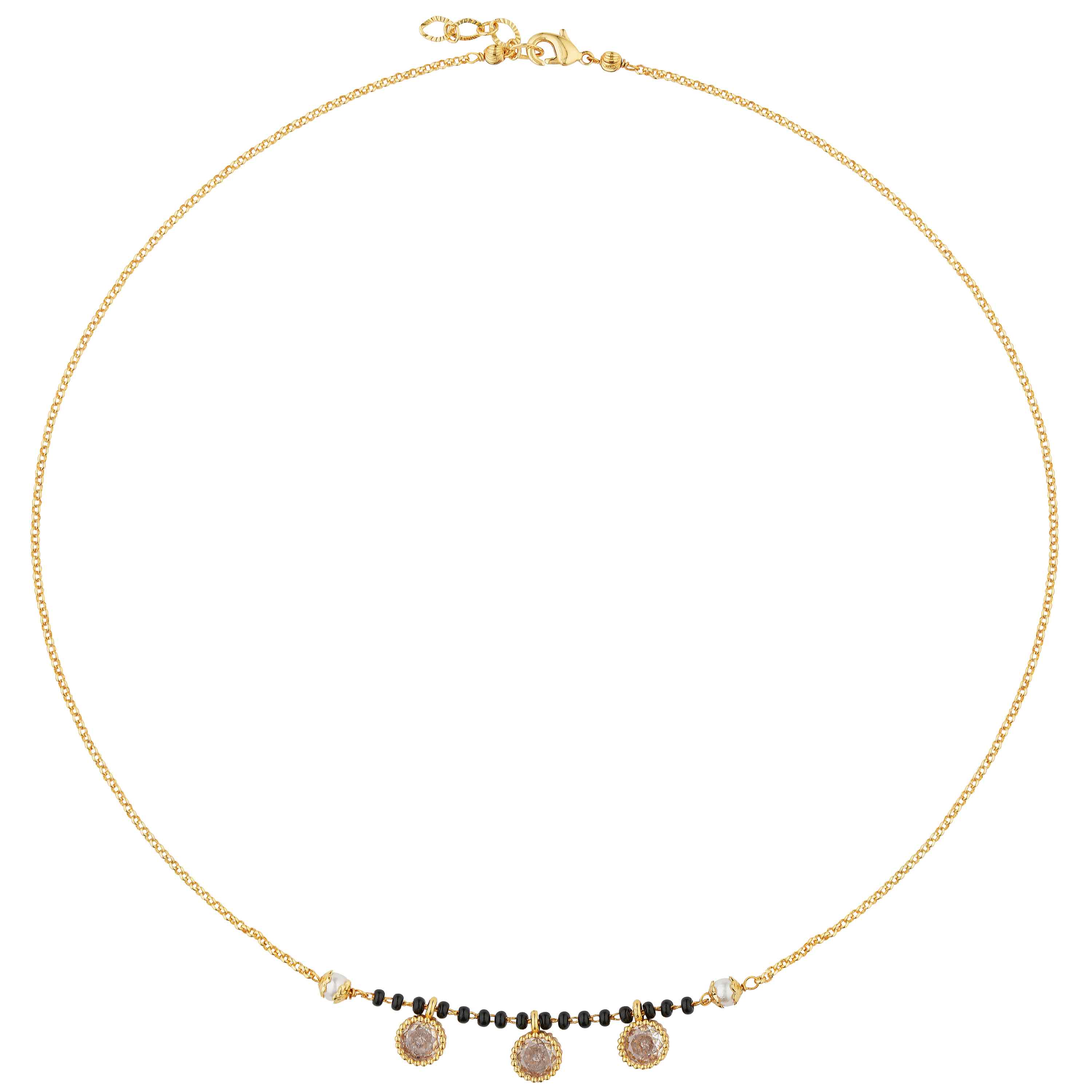 Alka Gold plated Mangalsutra