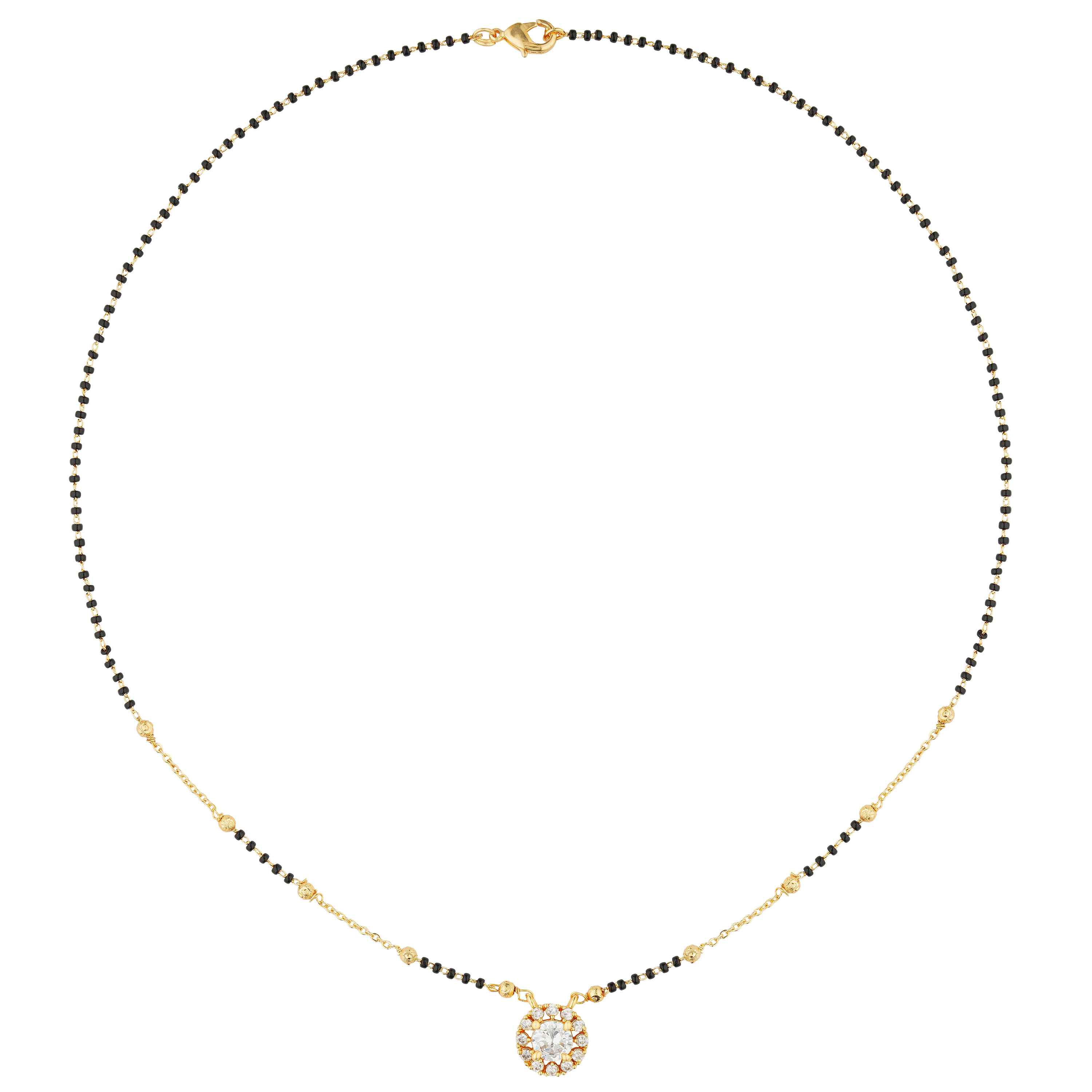 Radhika Gold Plated Mangalsutra