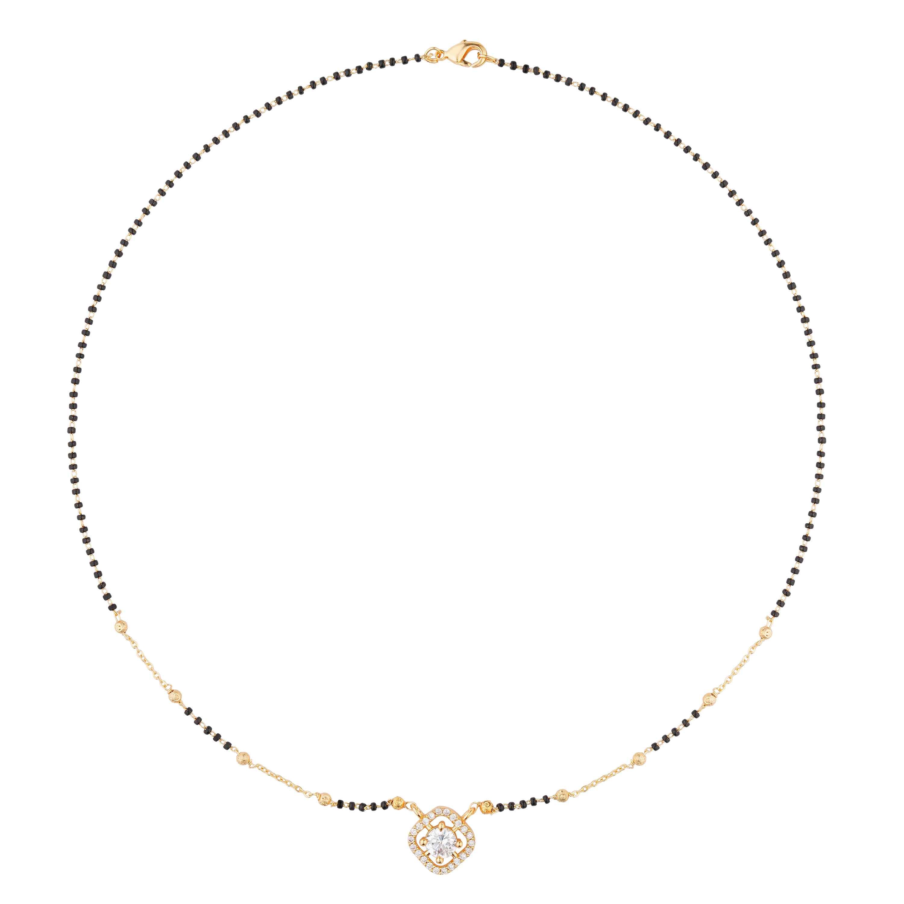 Anusha Gold Plated Mangalsutra