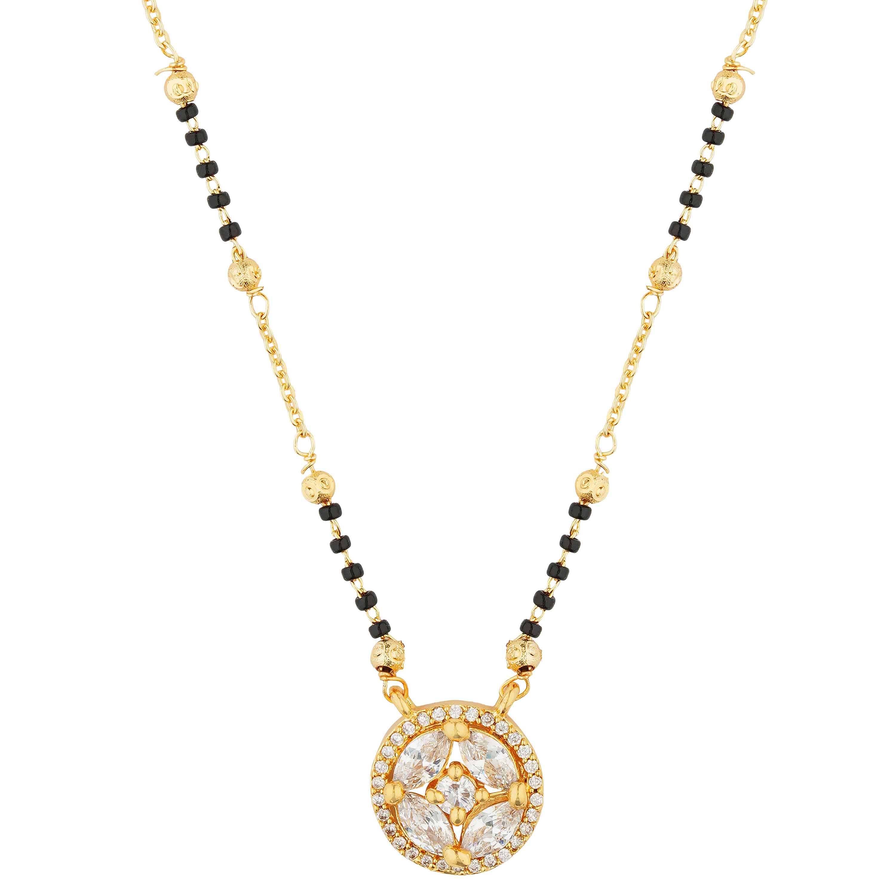 Kavya Five Stone Mangalsutra