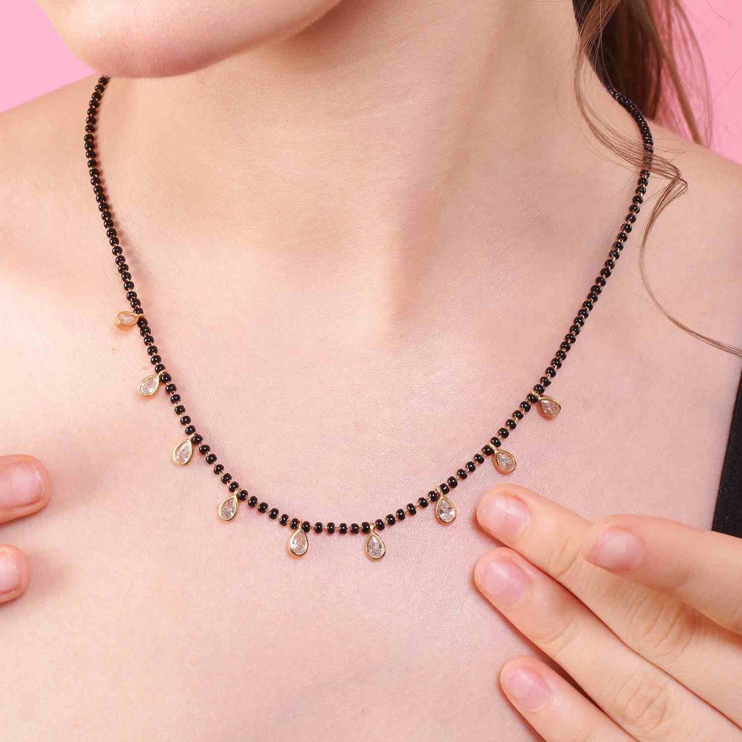 Shiwara Gold Plated Mangalsutra