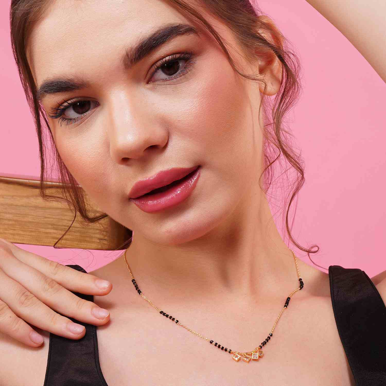 Deepti Gold Plated Mangalsutra