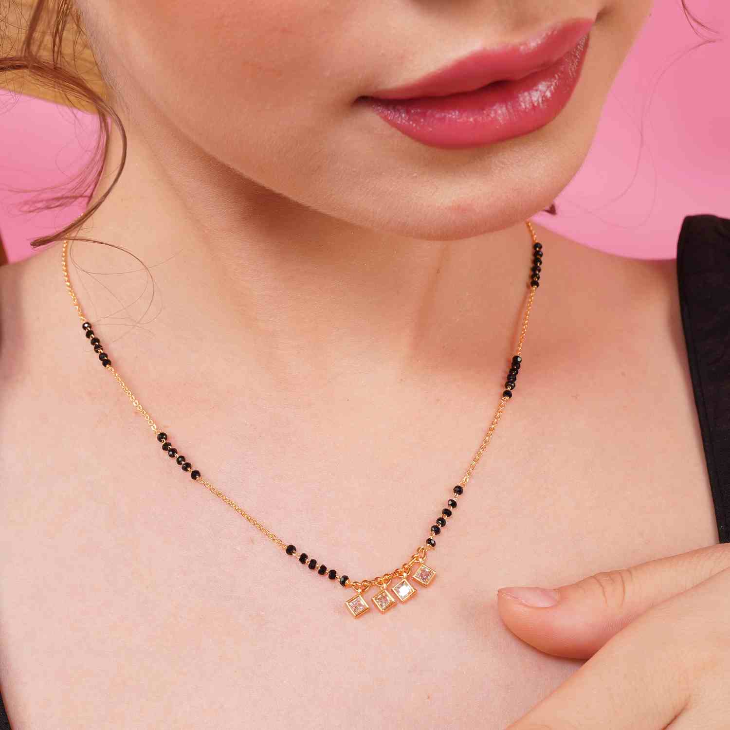 Deepti Gold Plated Mangalsutra