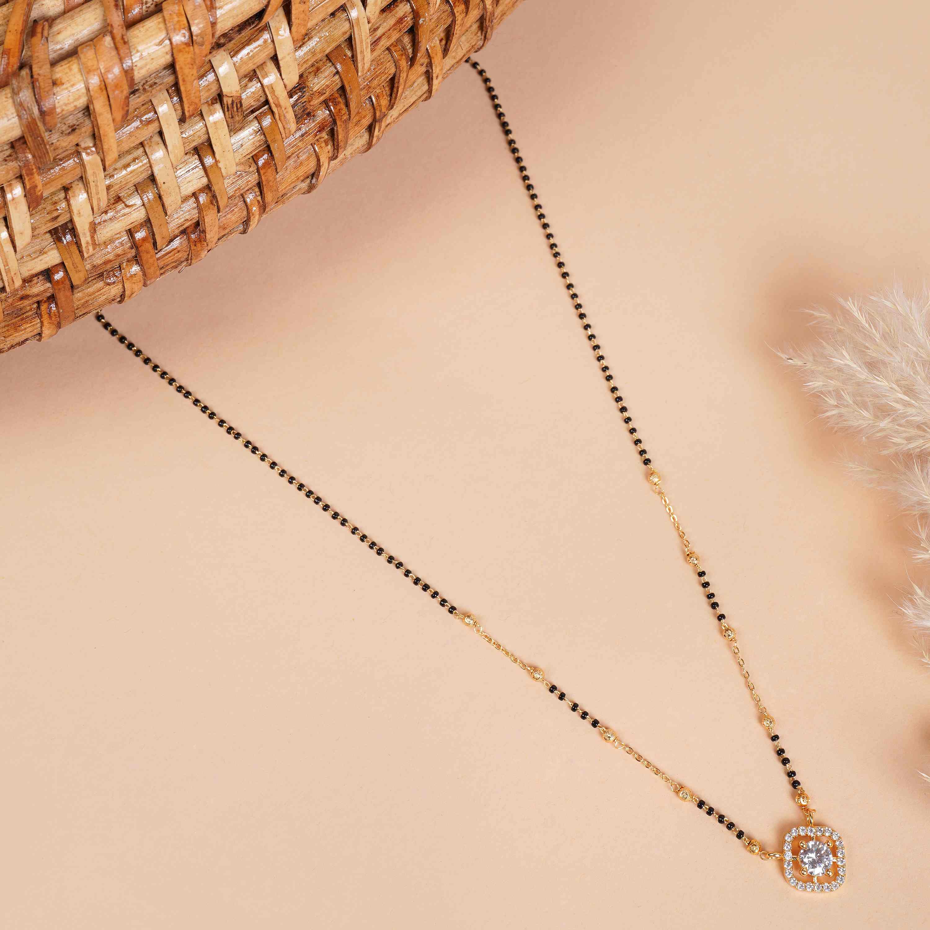 Anusha Gold Plated Mangalsutra