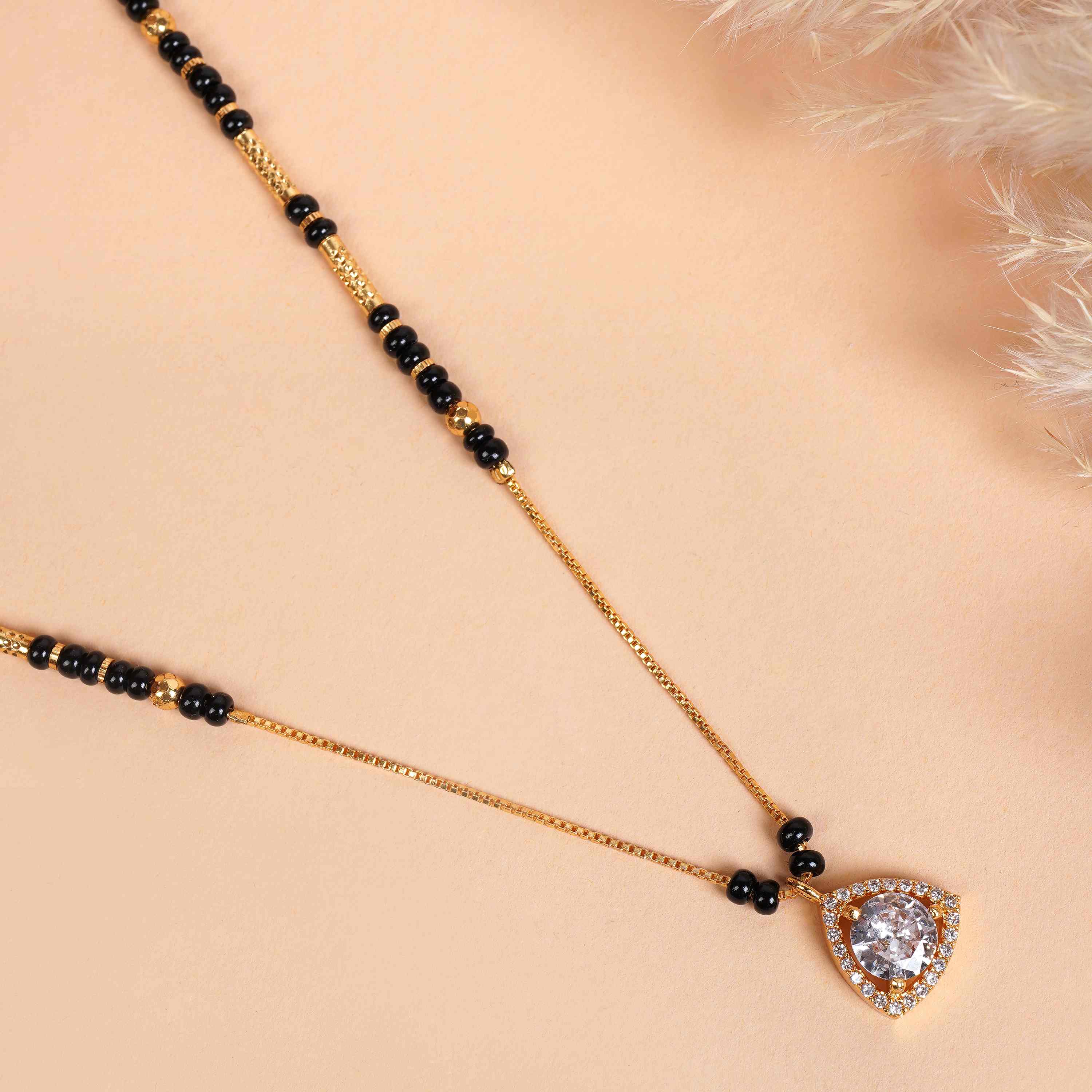 Arohi Gold Plated Mangalsutra