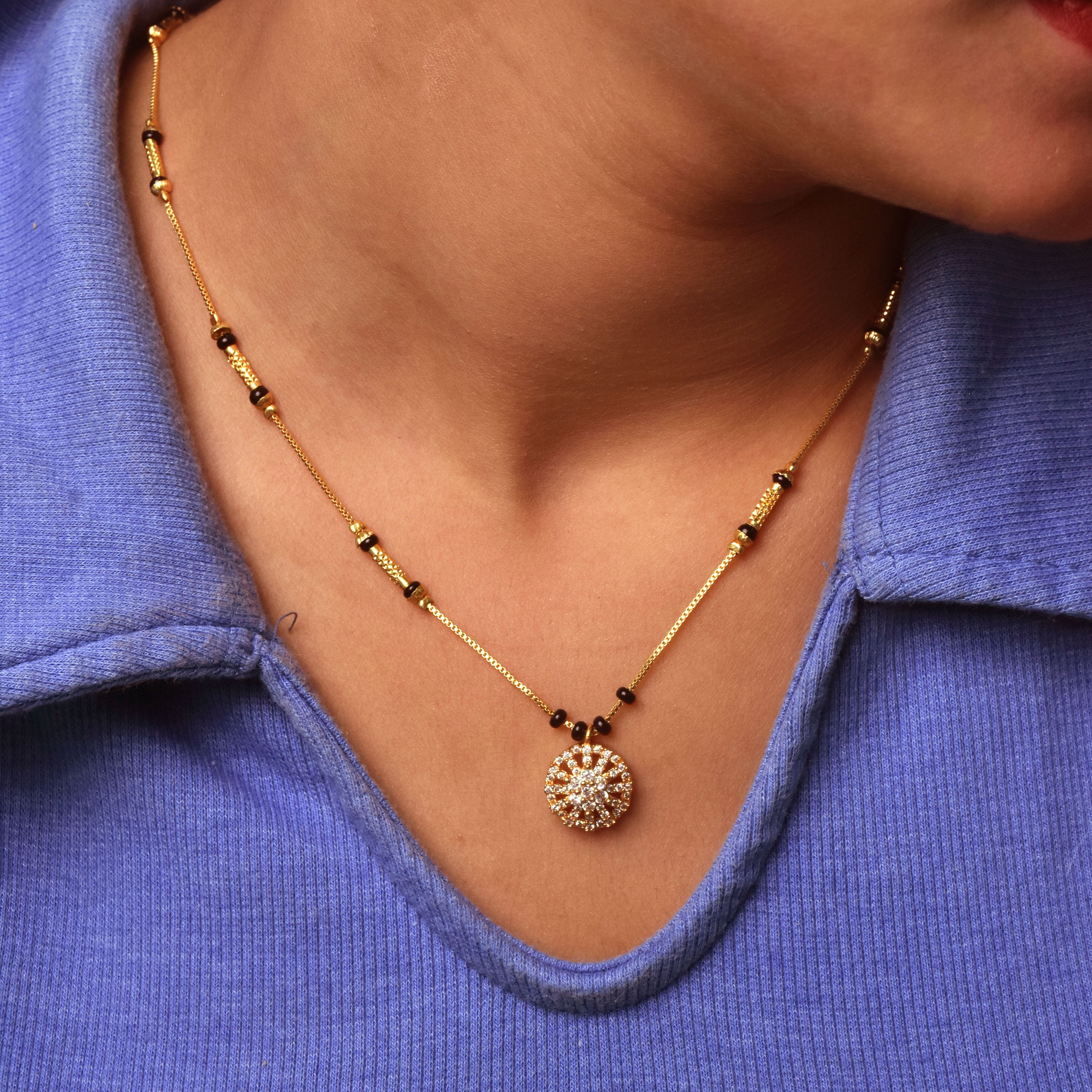 Fatima Gold Plated Mangalsutra