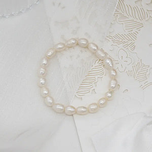 Beach Natural Freshwater Pearls Bracelet