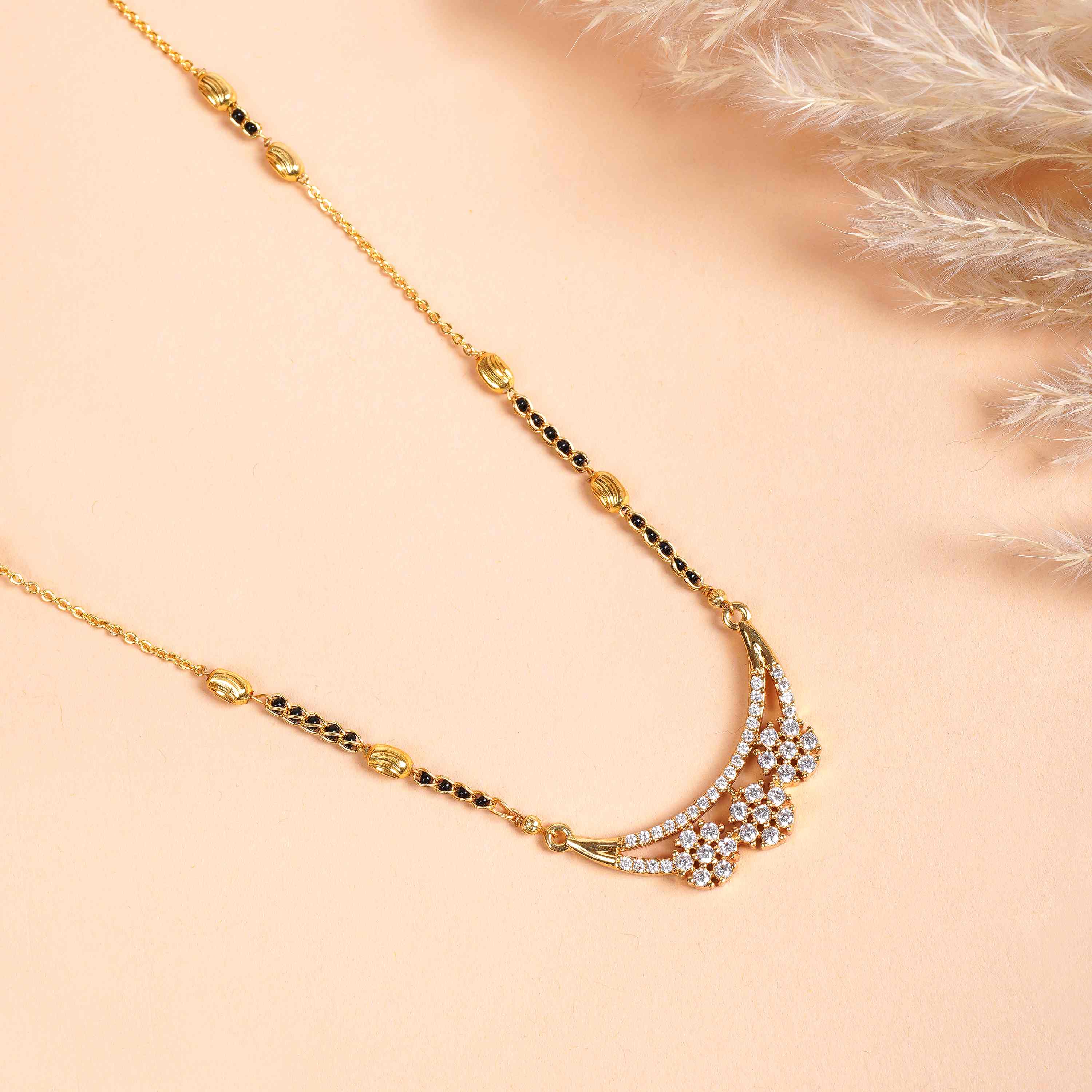 Arpita Gold Plated Mangalsutra