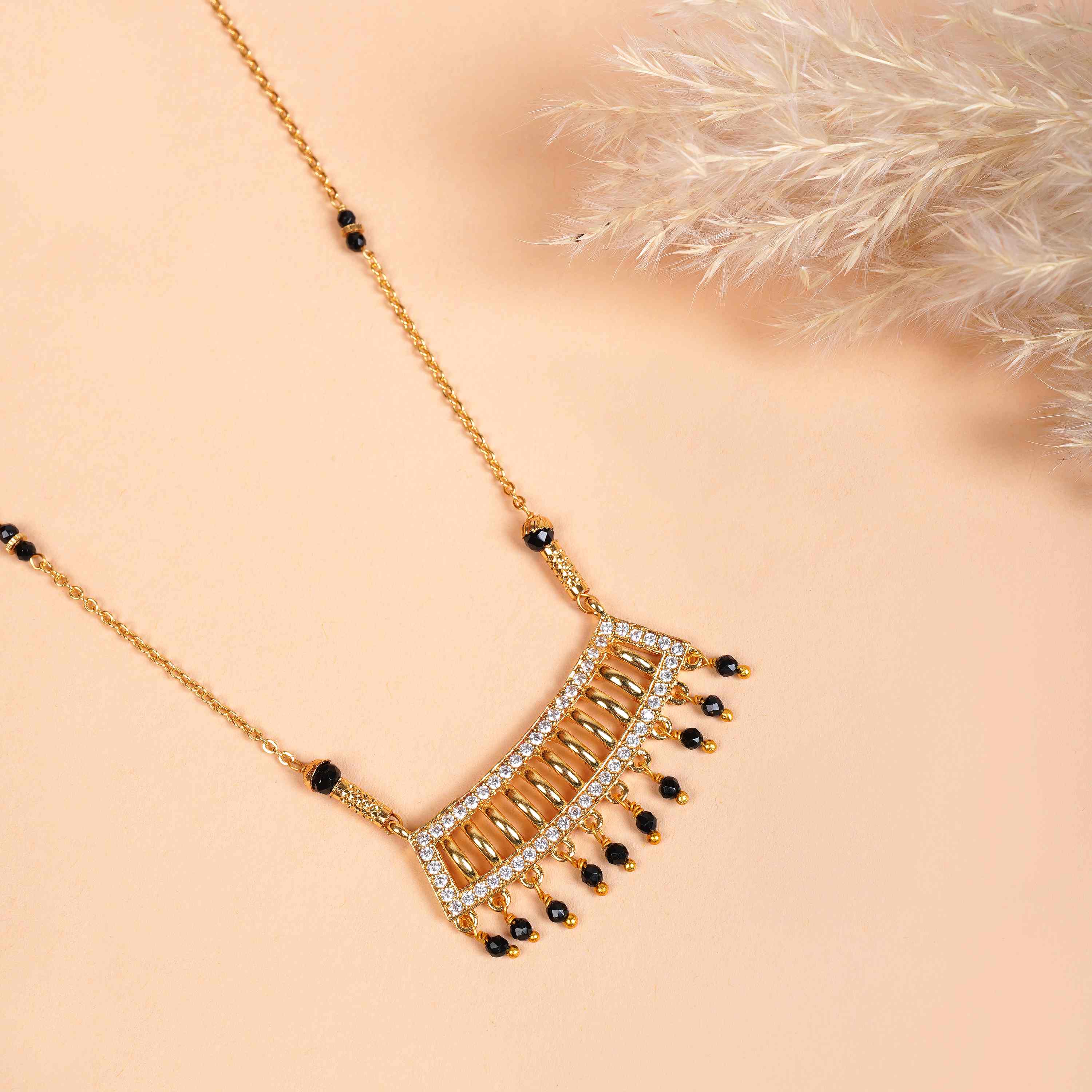 Amrita Gold plated Mangalsutra