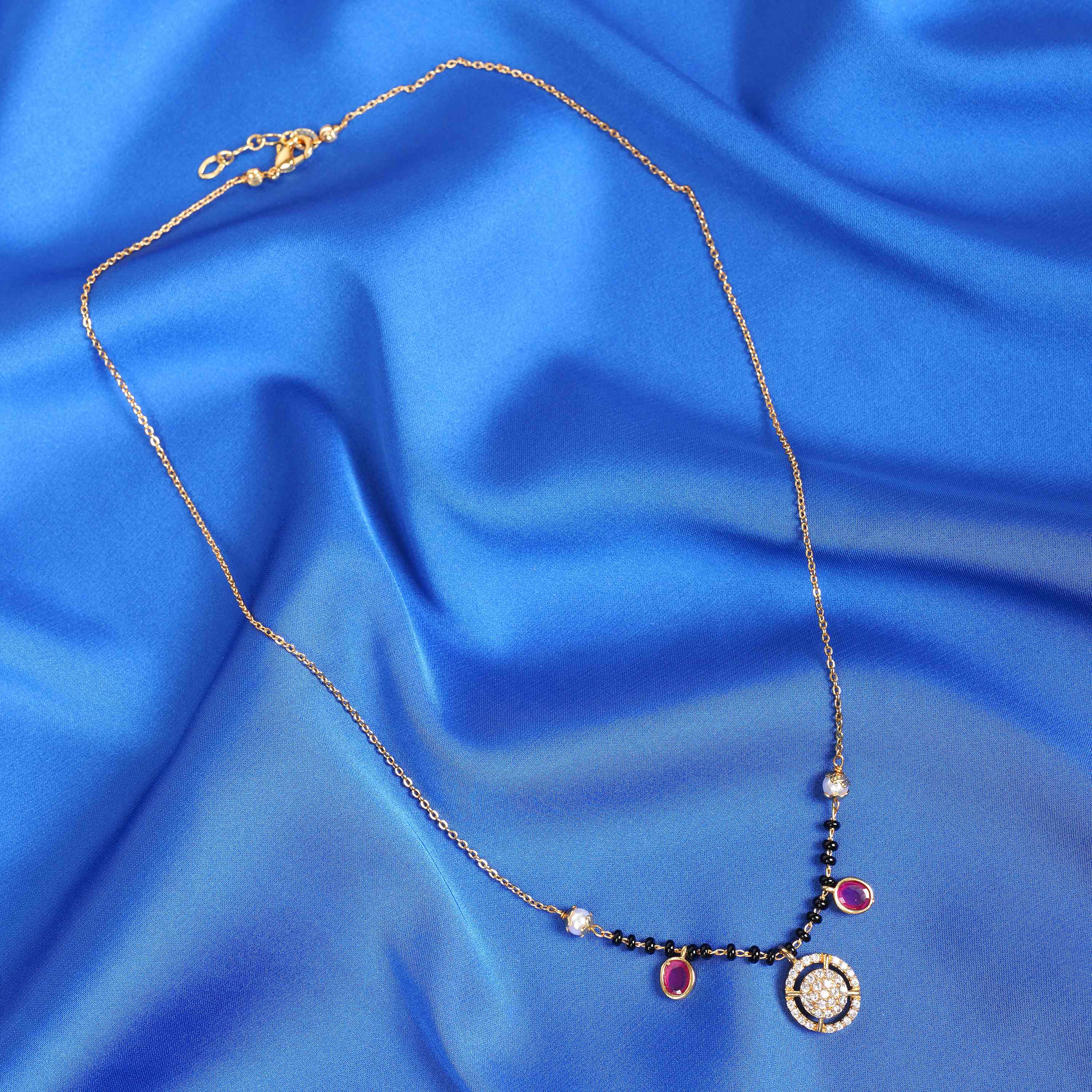 Asma Gold Plated Mangalsutra