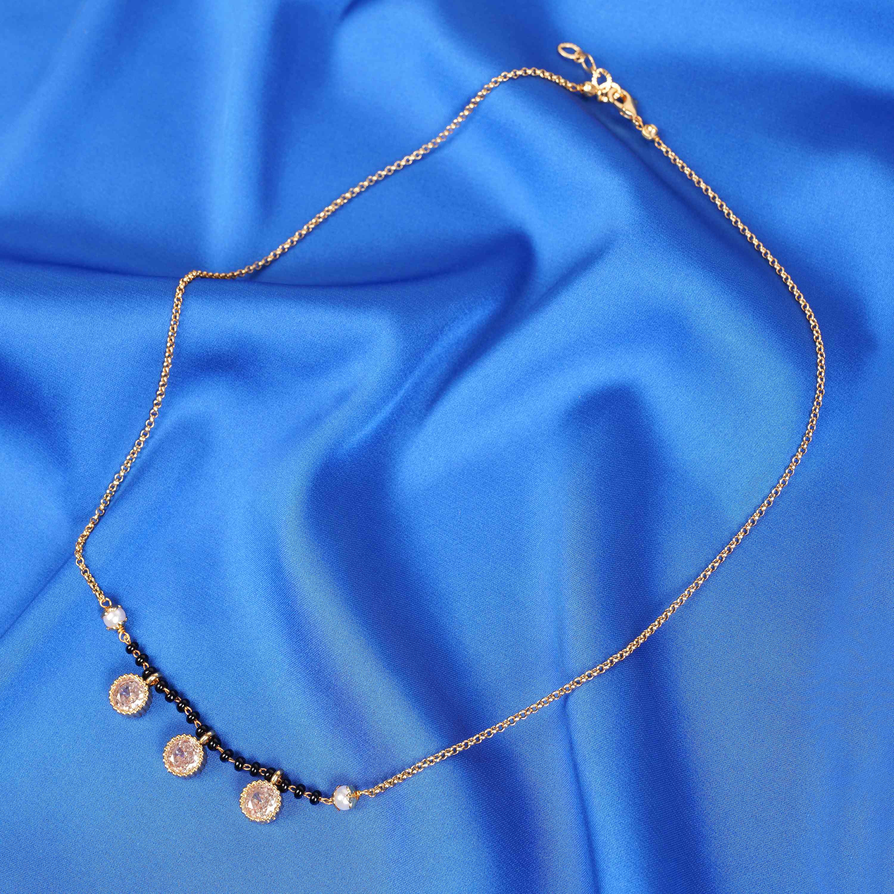 Alka Gold plated Mangalsutra