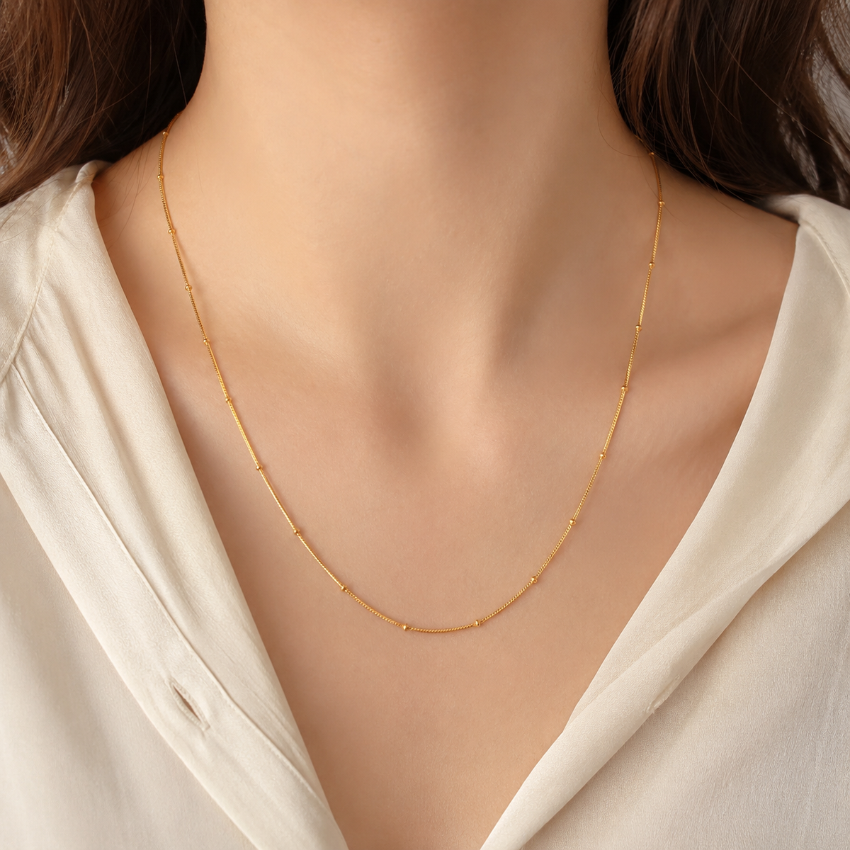 Swati Gold Plated Chain