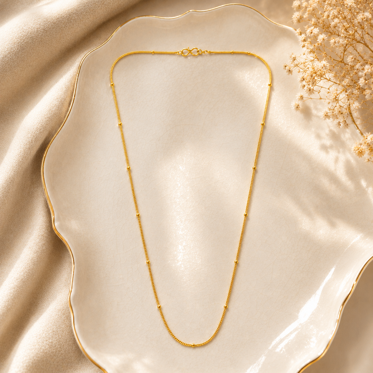 Swati Gold Plated Chain