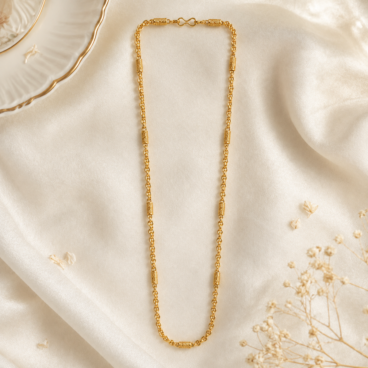 Divya Gold Plated Chain