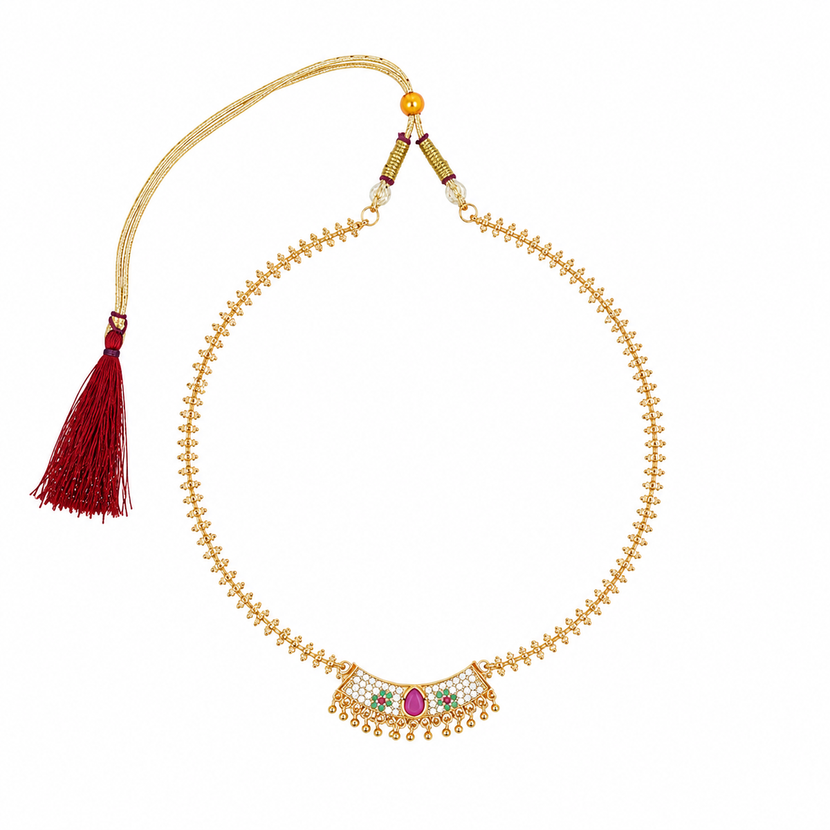 Tanvi Gold Plated Necklace