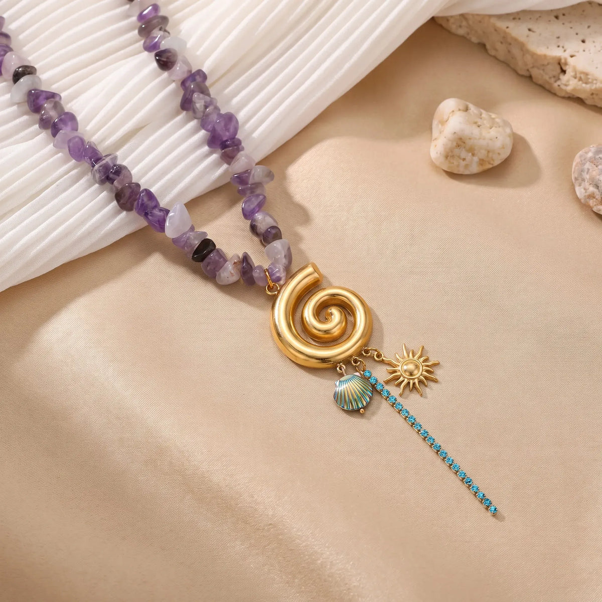 Anjali Gold Plated Necklace
