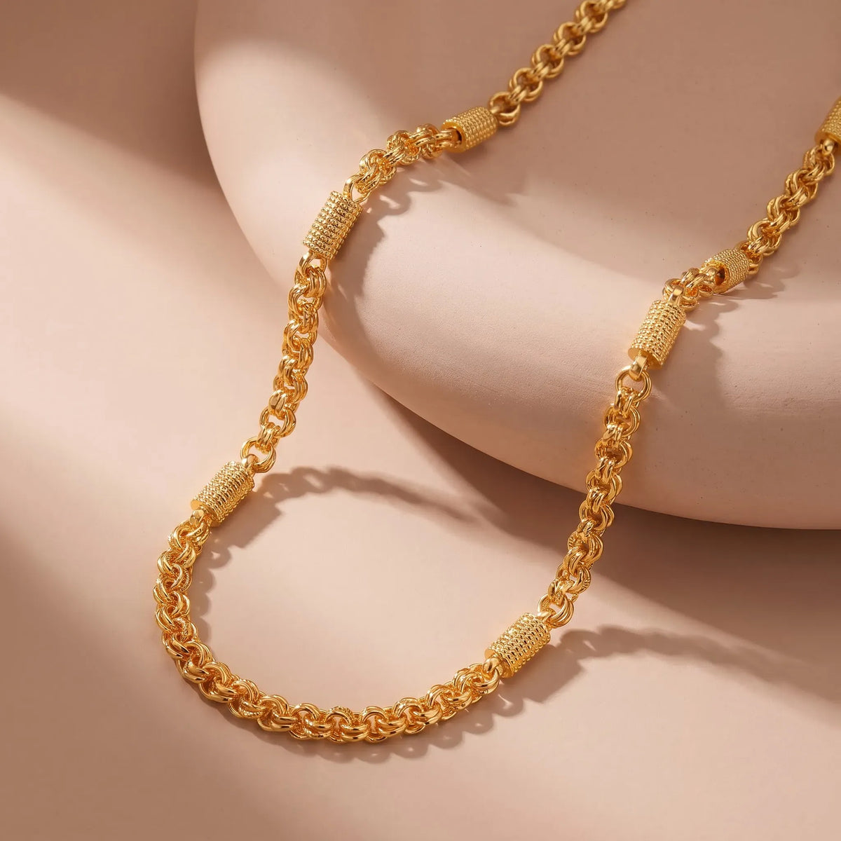 Pallavi Gold Plated Chain