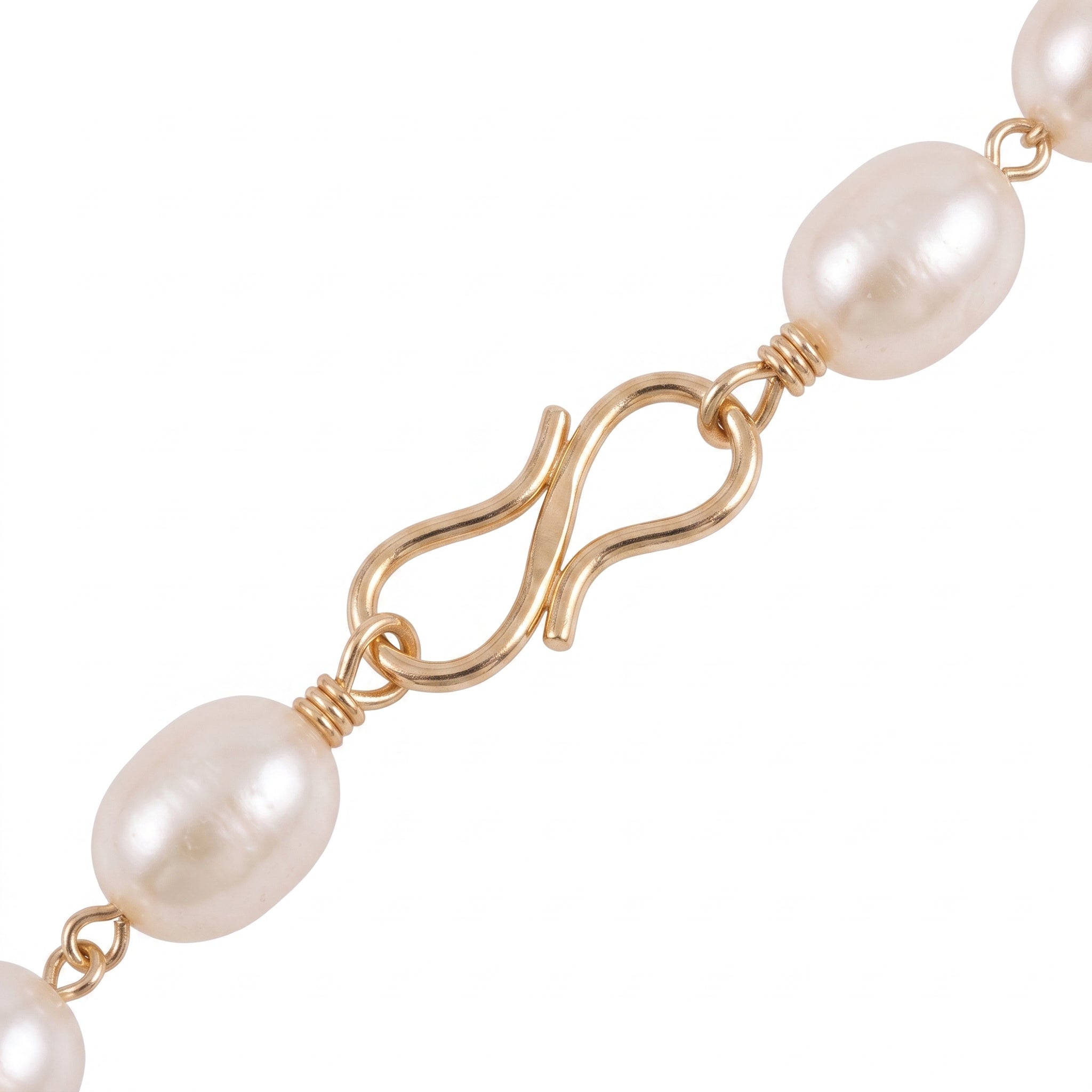 Muktaa Oval Pearl Mala