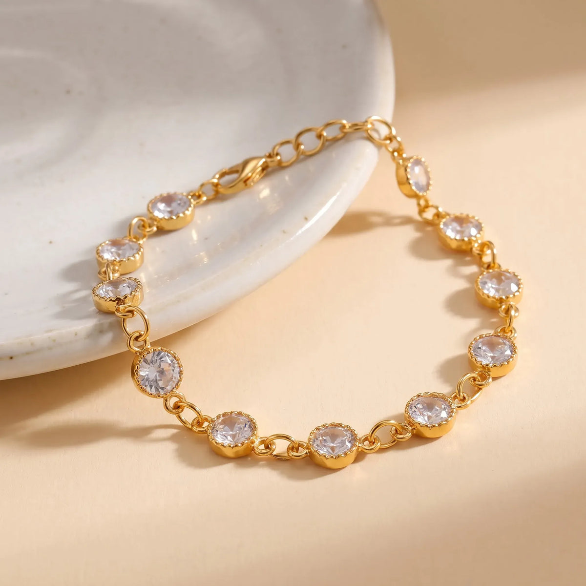 Diya Gold Plated Bracelet