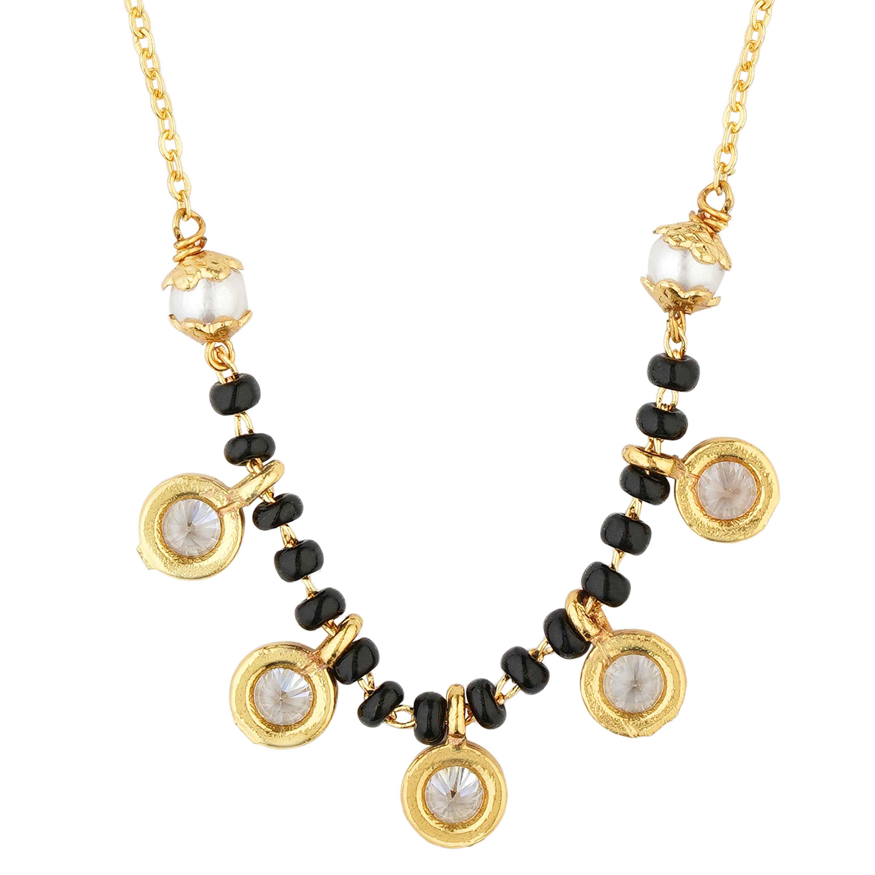 Elegant Traditional Mangalsutra by GUFI India