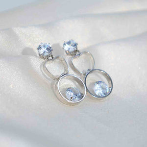 Ruvika Solitaire Earrings