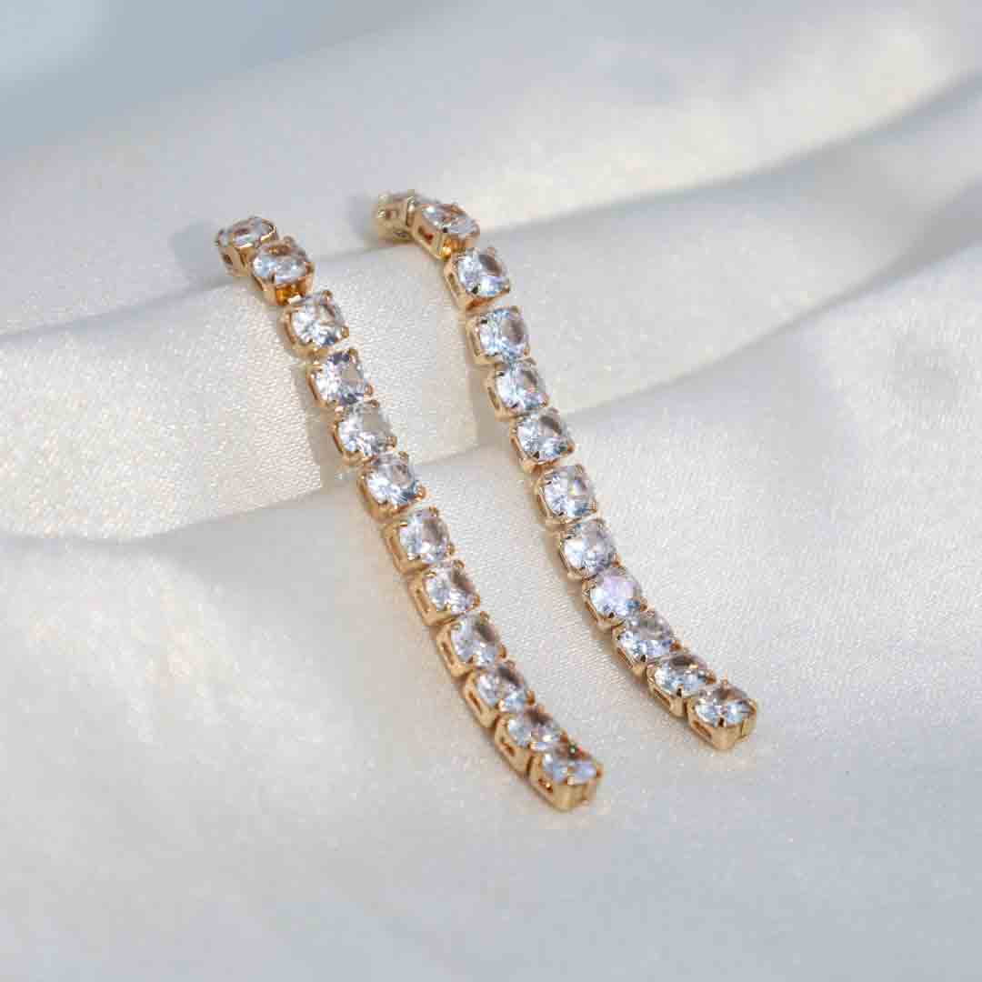 Aranaya Solitaire Earrings