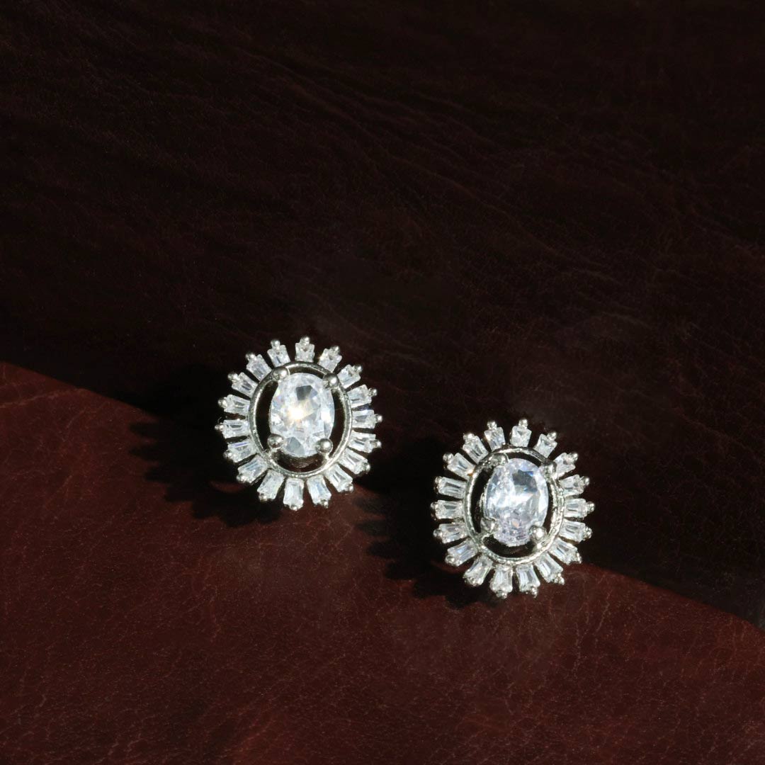 Ruhisha Diamond Cut Earrings