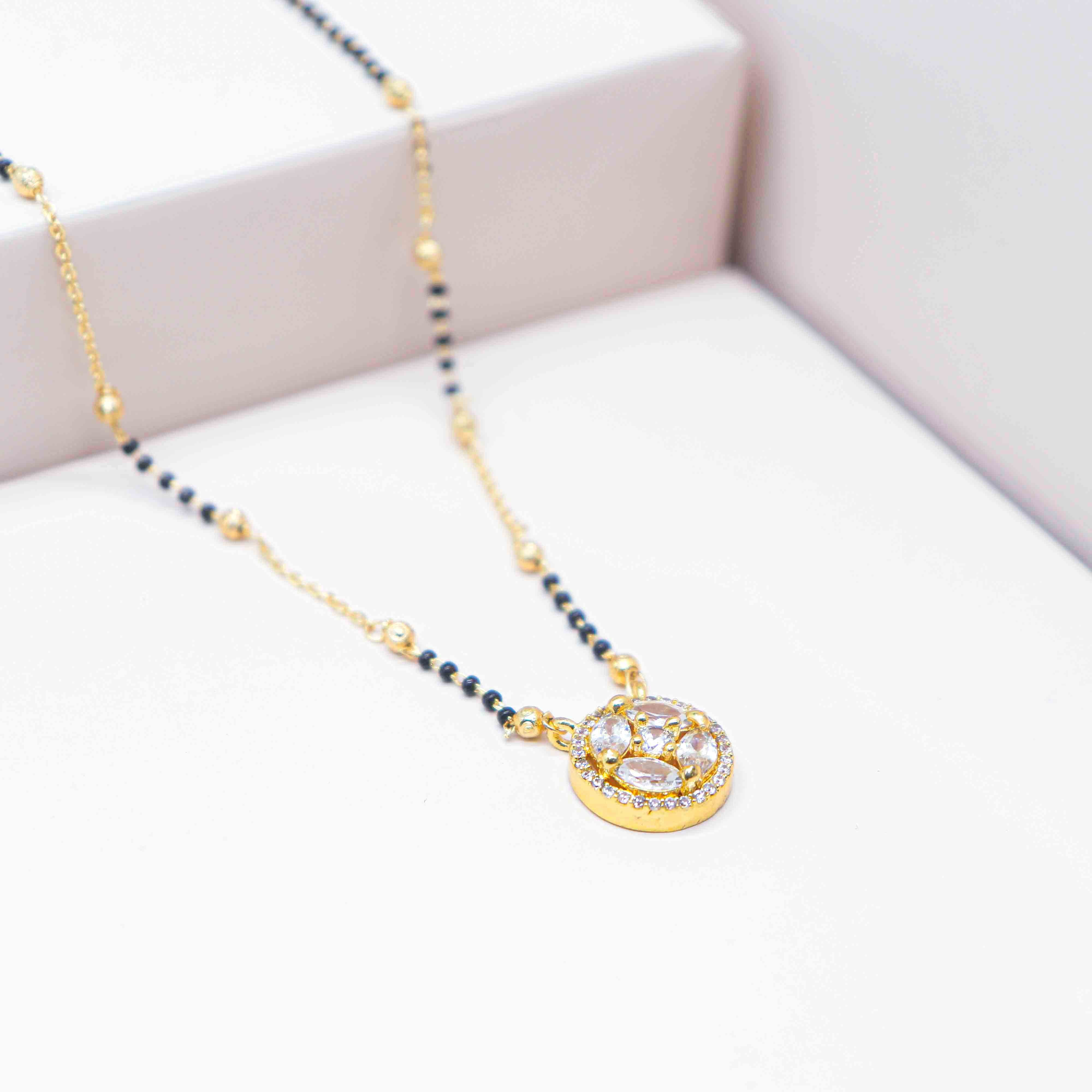 Kavya Five Stone Mangalsutra