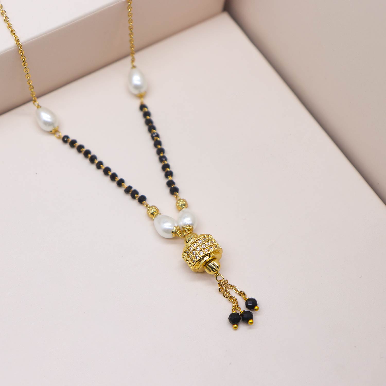 Royal Pearl Drop Mangalsutra
