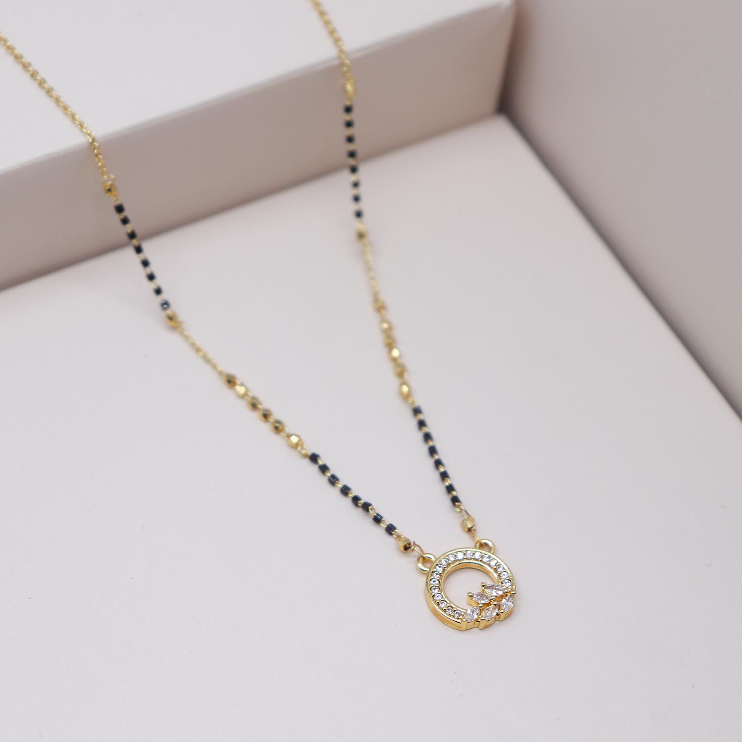 Tanya Gold Plated Mangalsutra