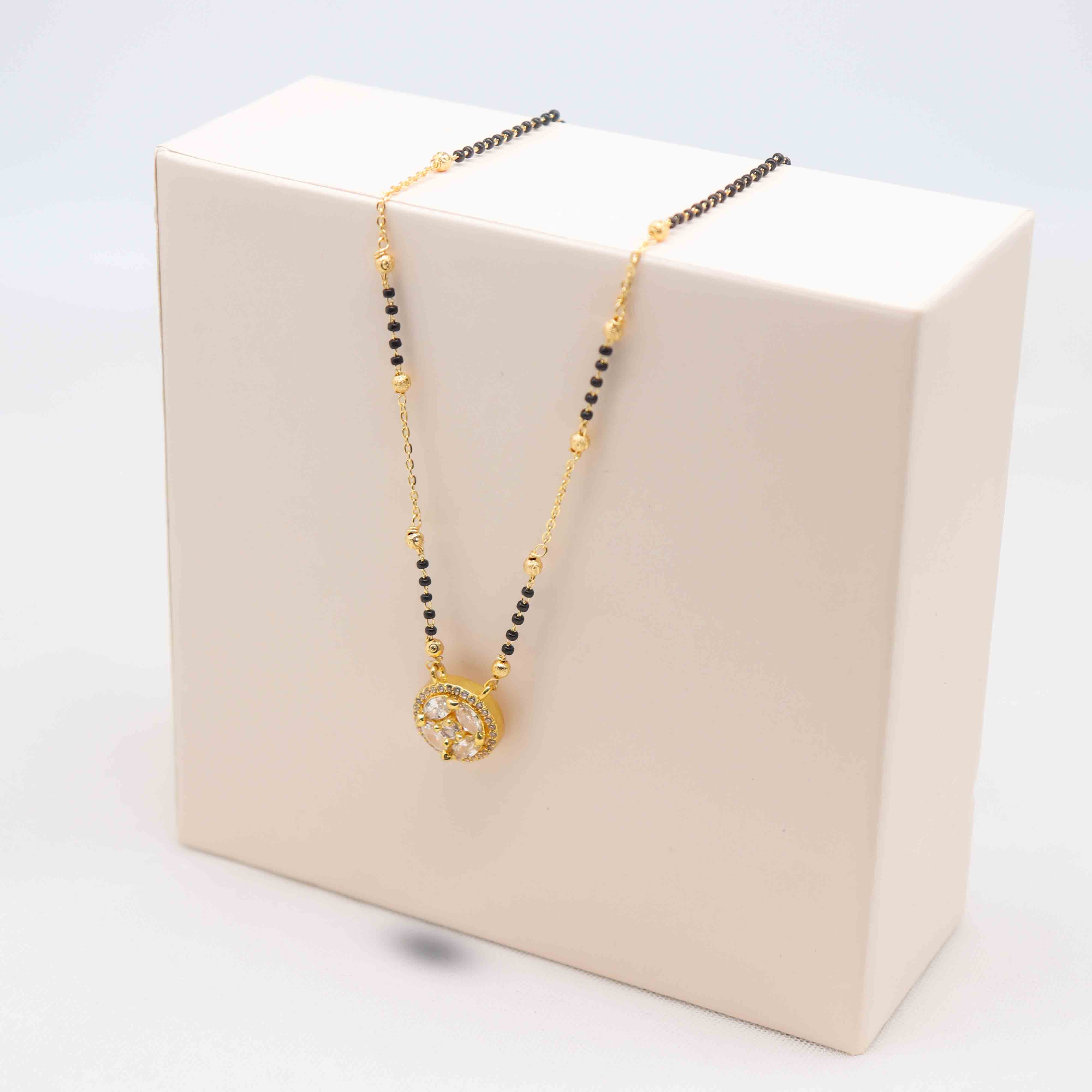 Kavya Five Stone Mangalsutra
