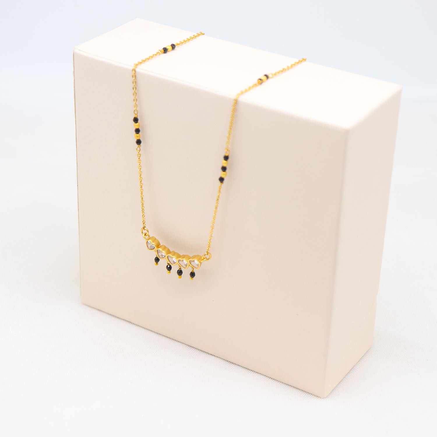 Nikita Gold Plated Mangalsutra