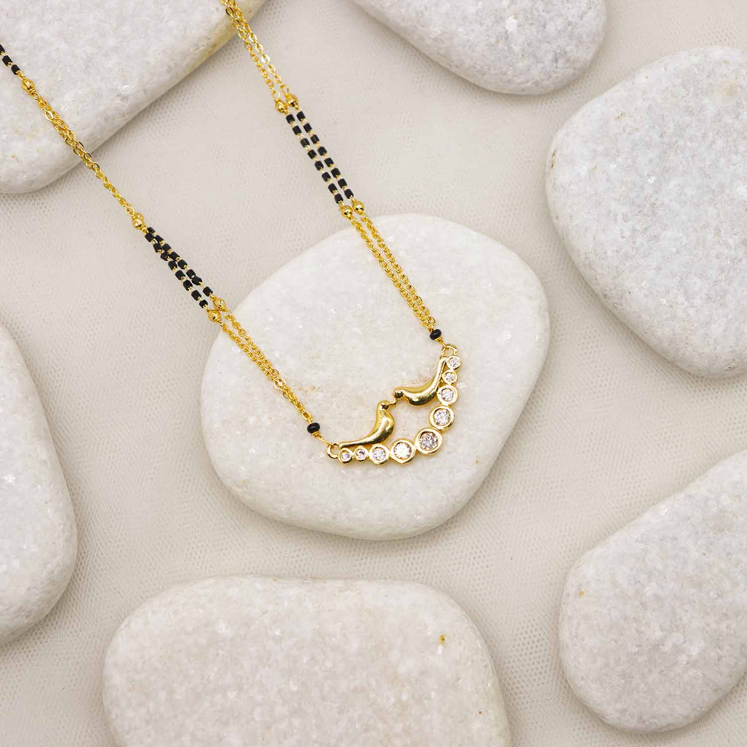Dolly Gold Plated Mangalsutra