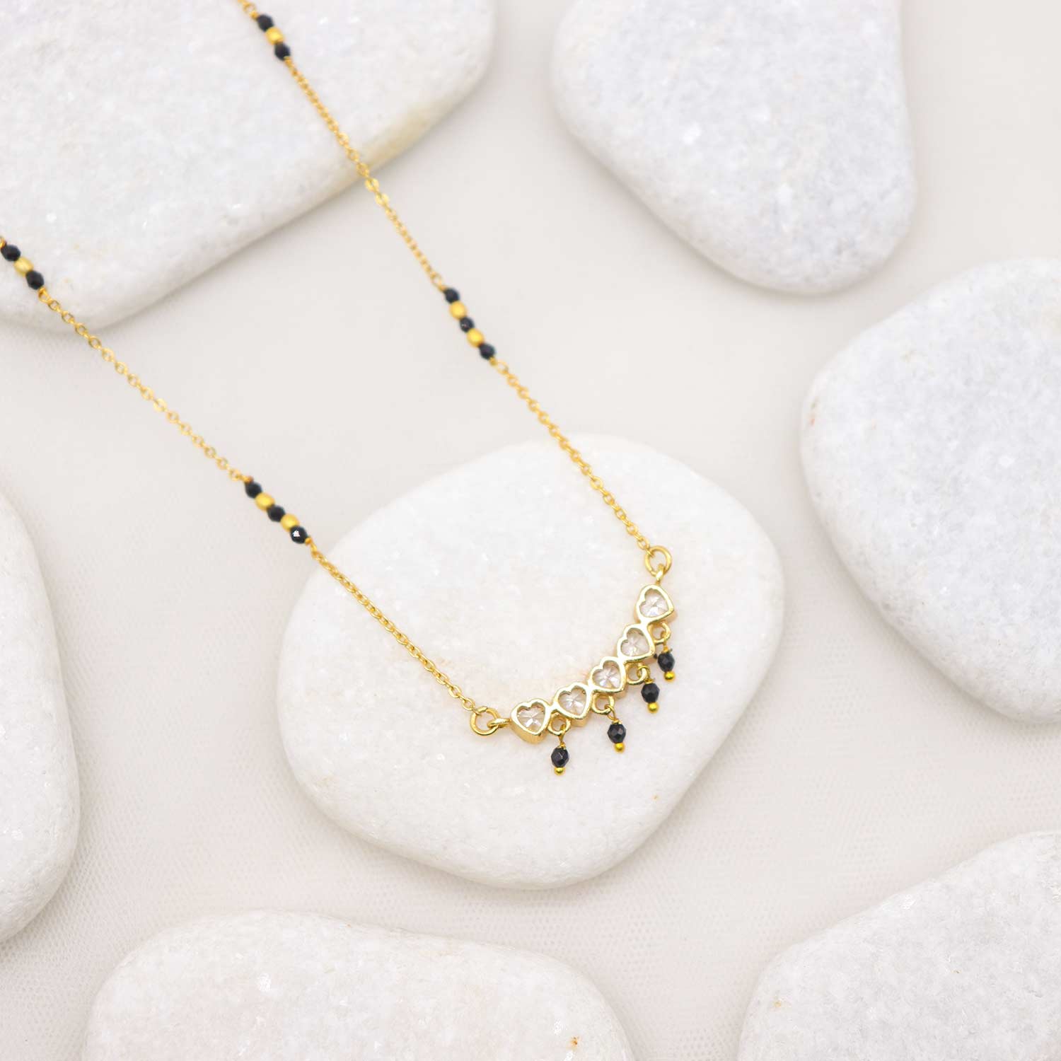 Nikita Gold Plated Mangalsutra