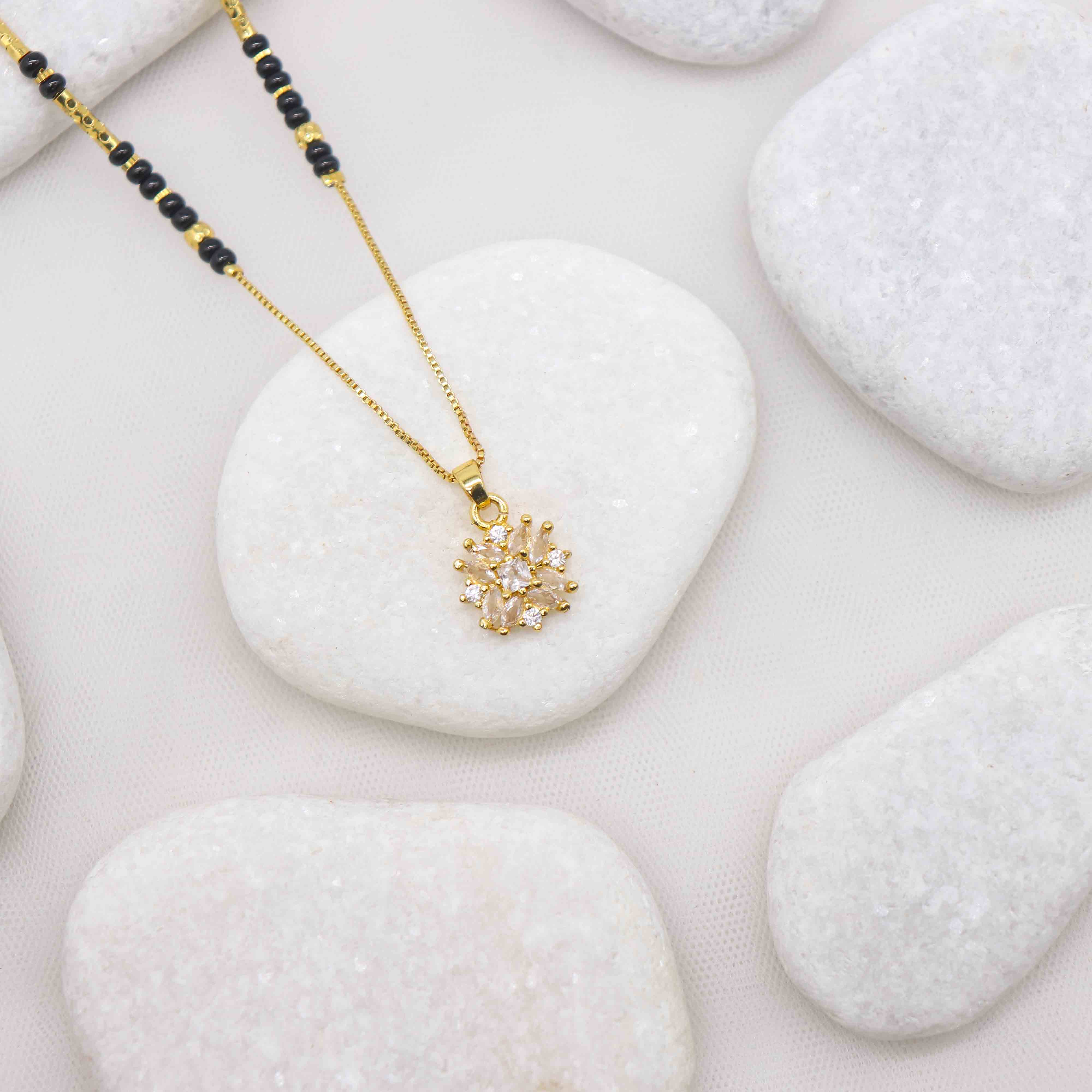 Zeenat Gold Plated Mangalsutra