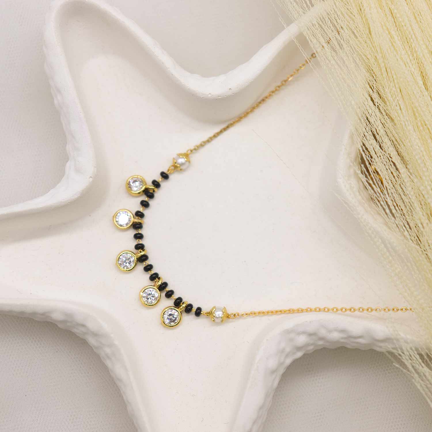 Anita Gold Plated Mangalsutra