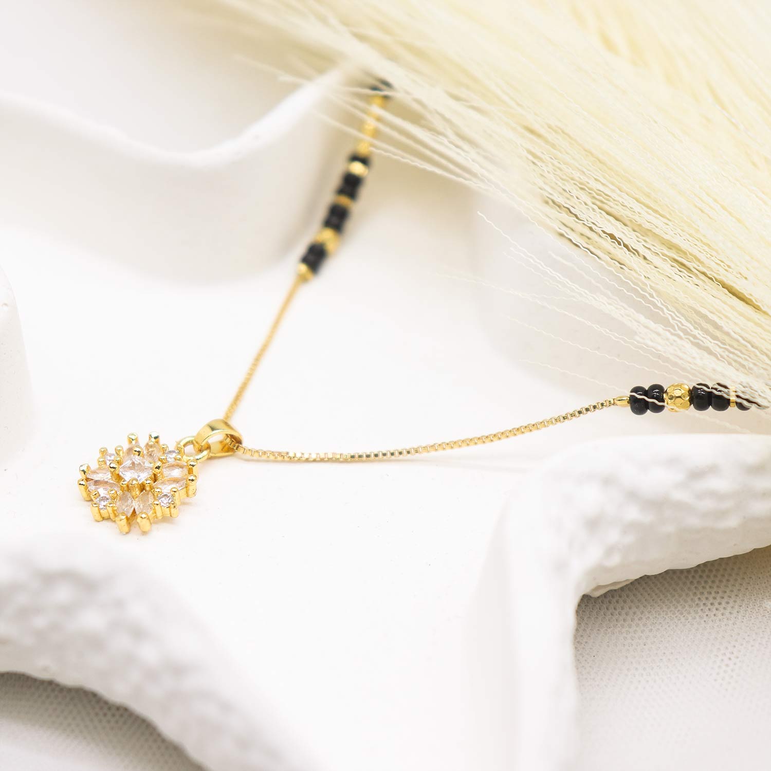 Zeenat Gold Plated Mangalsutra